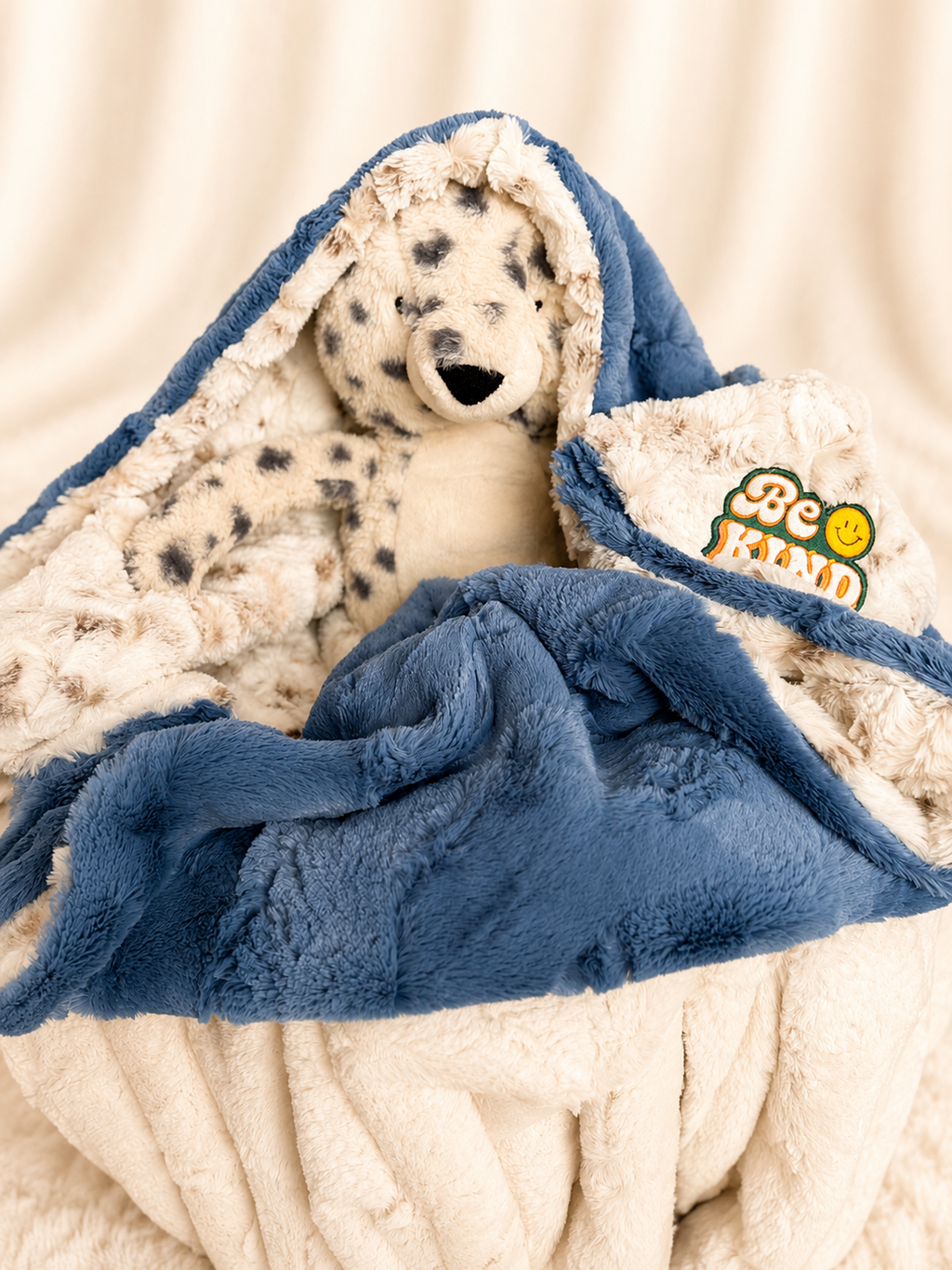 Stuffed Animal Baby Blanket Combo|Choose Animal & Blanket