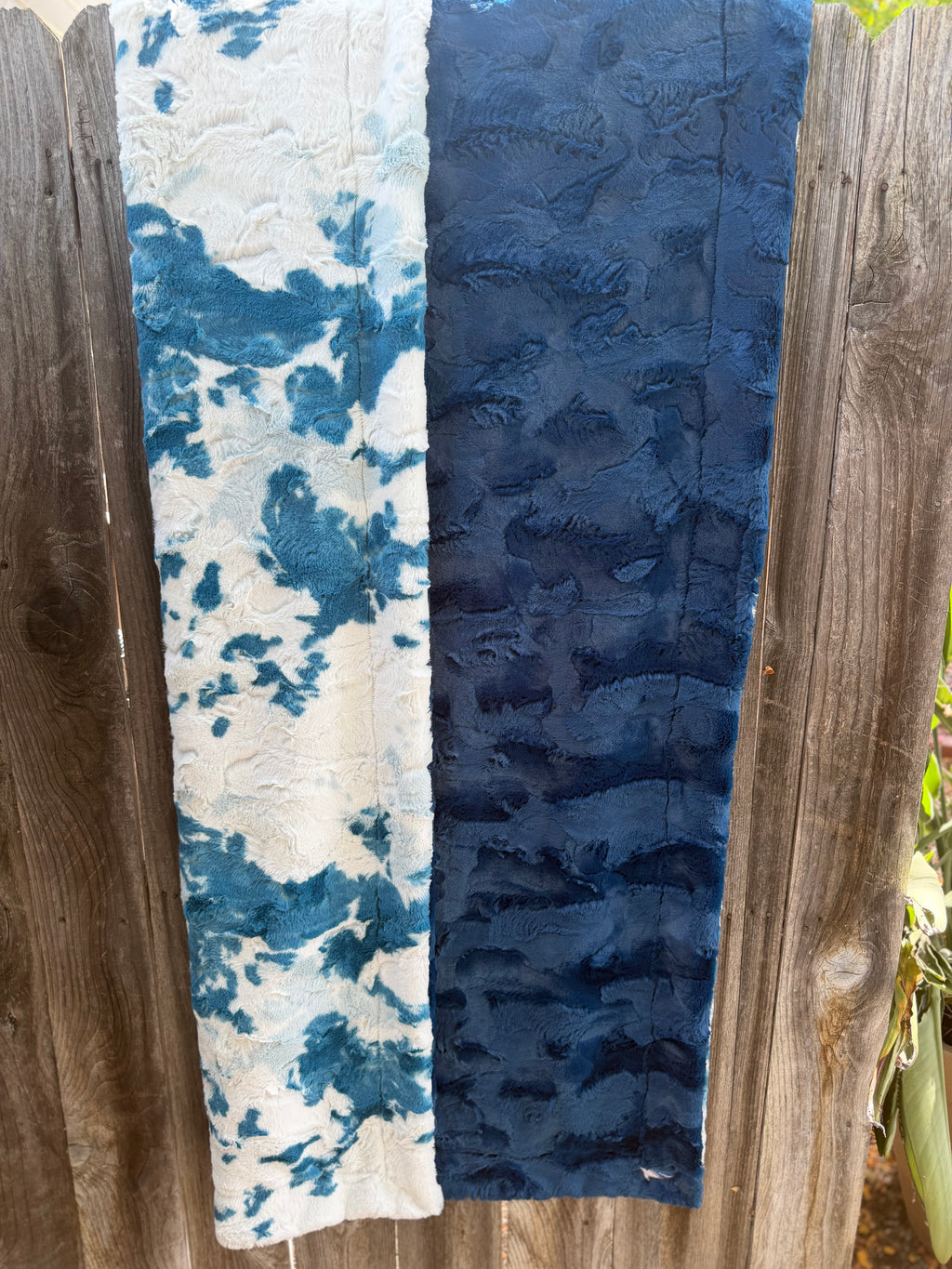 Coastal Whale Minky Lap Blanket