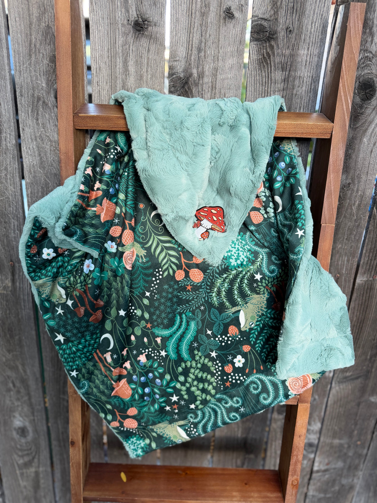 Enchanted Forest Baby Blanket🍄🐸