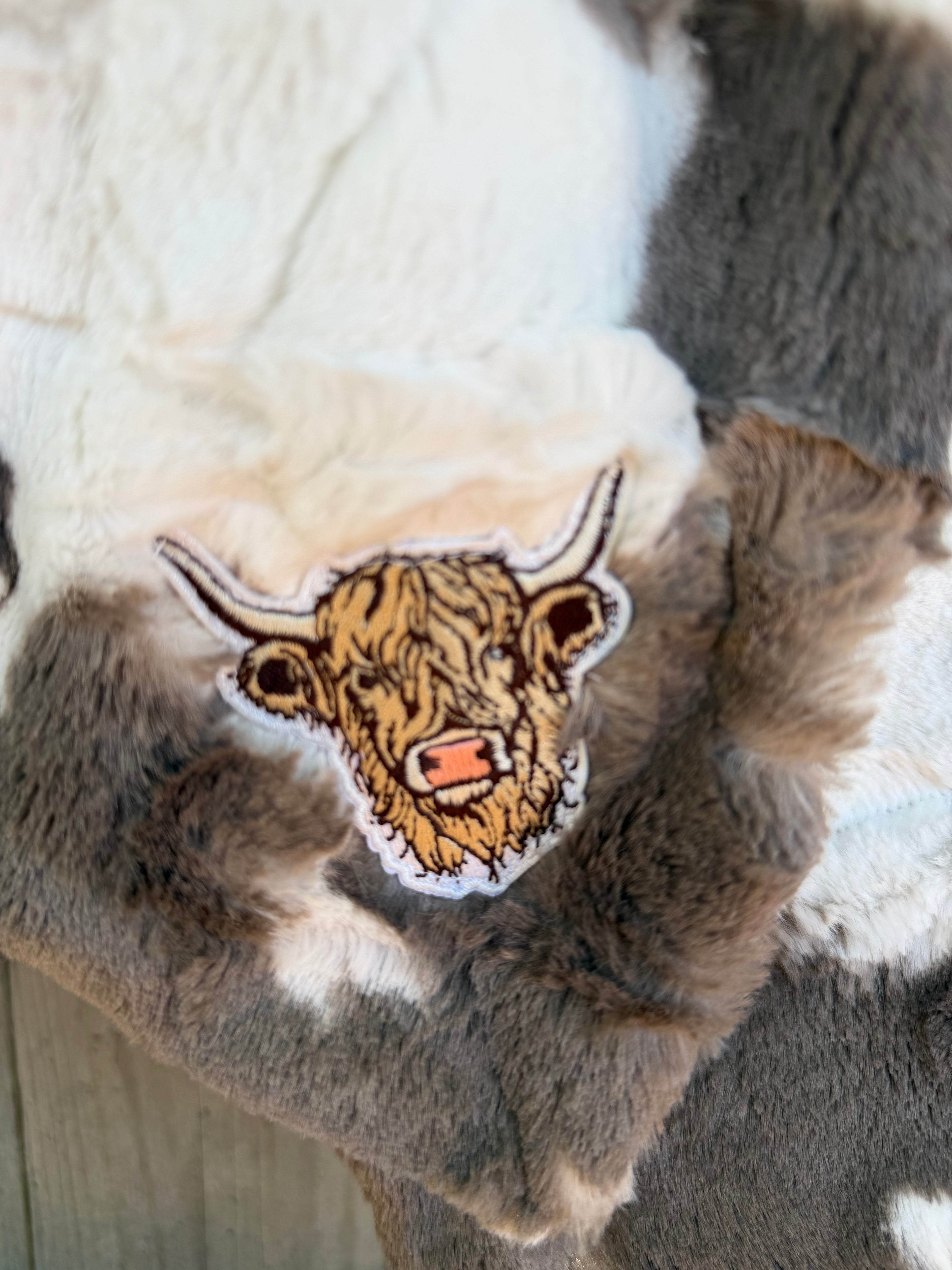 Highland Cow Lap Blanket 🤎🐮
