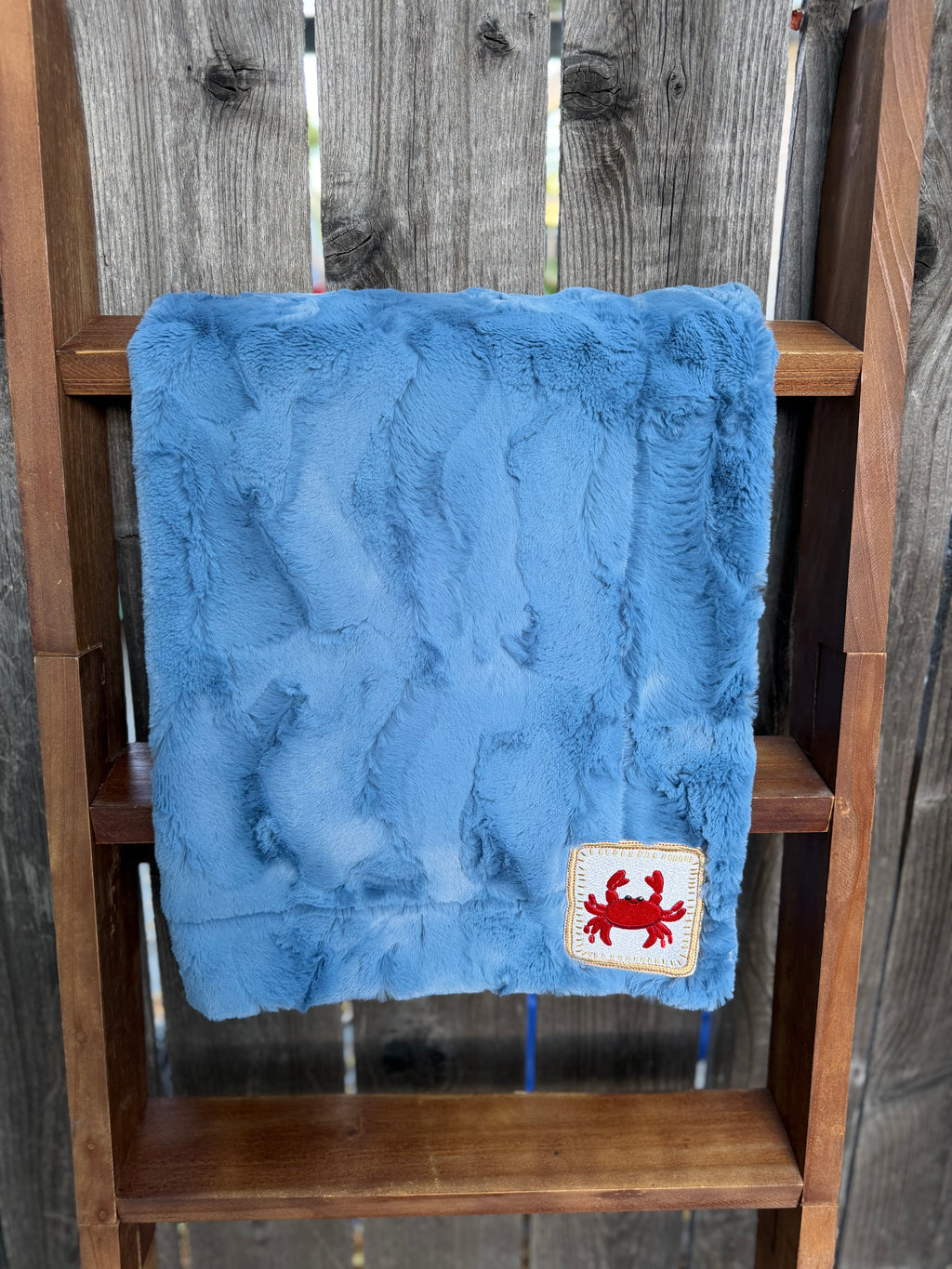 Coastal Crab Baby Blanket🦀