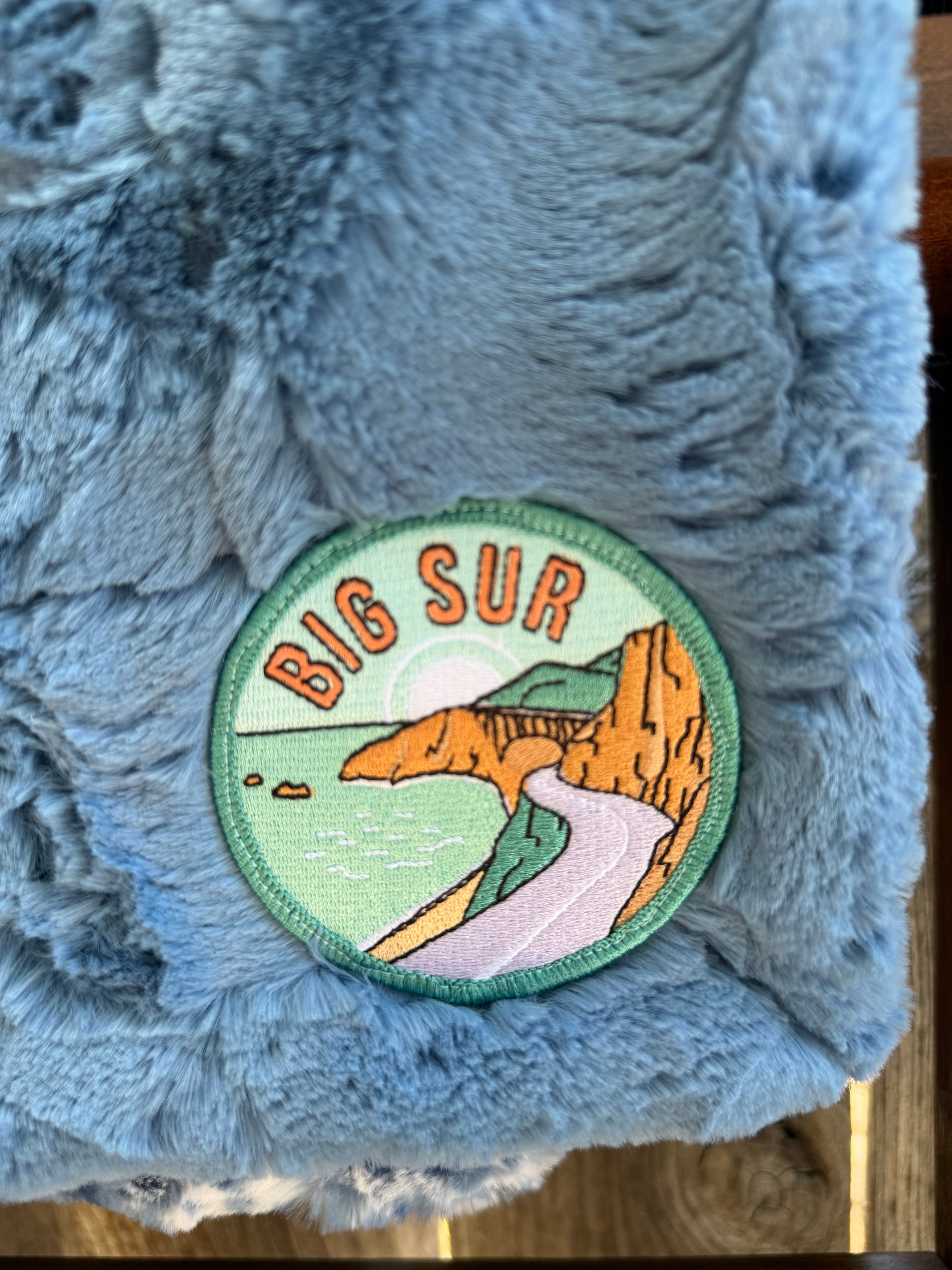 Big Sur Baby Blanket 🌊🌲