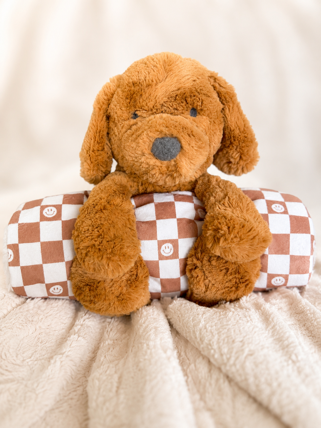 Stuffed Animal Baby Blanket Combo|Choose Animal & Blanket