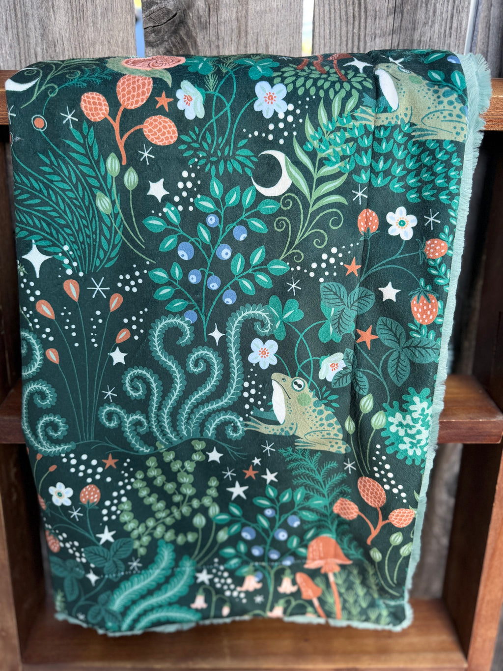 Enchanted Forest Baby Blanket🍄🐸