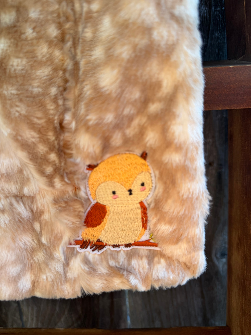 Woodland Friends Baby Blanket🦉🦌