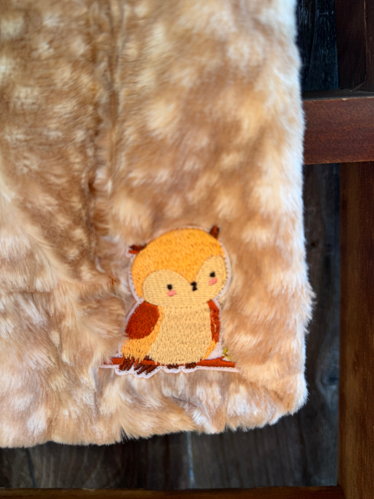 Woodland Friends Baby Blanket🦉🦌