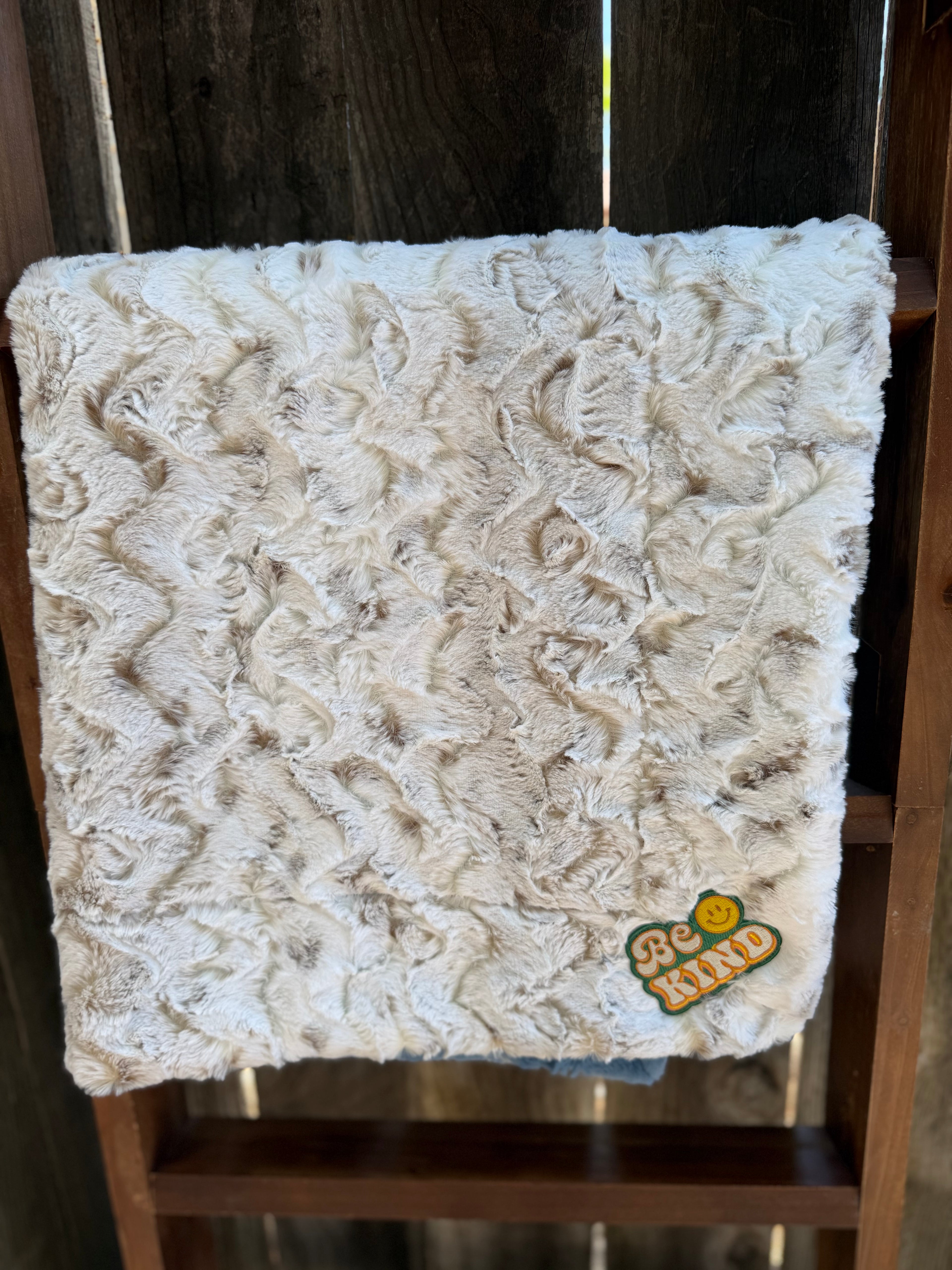 💙 Bluebell Be Kind Baby Blanket