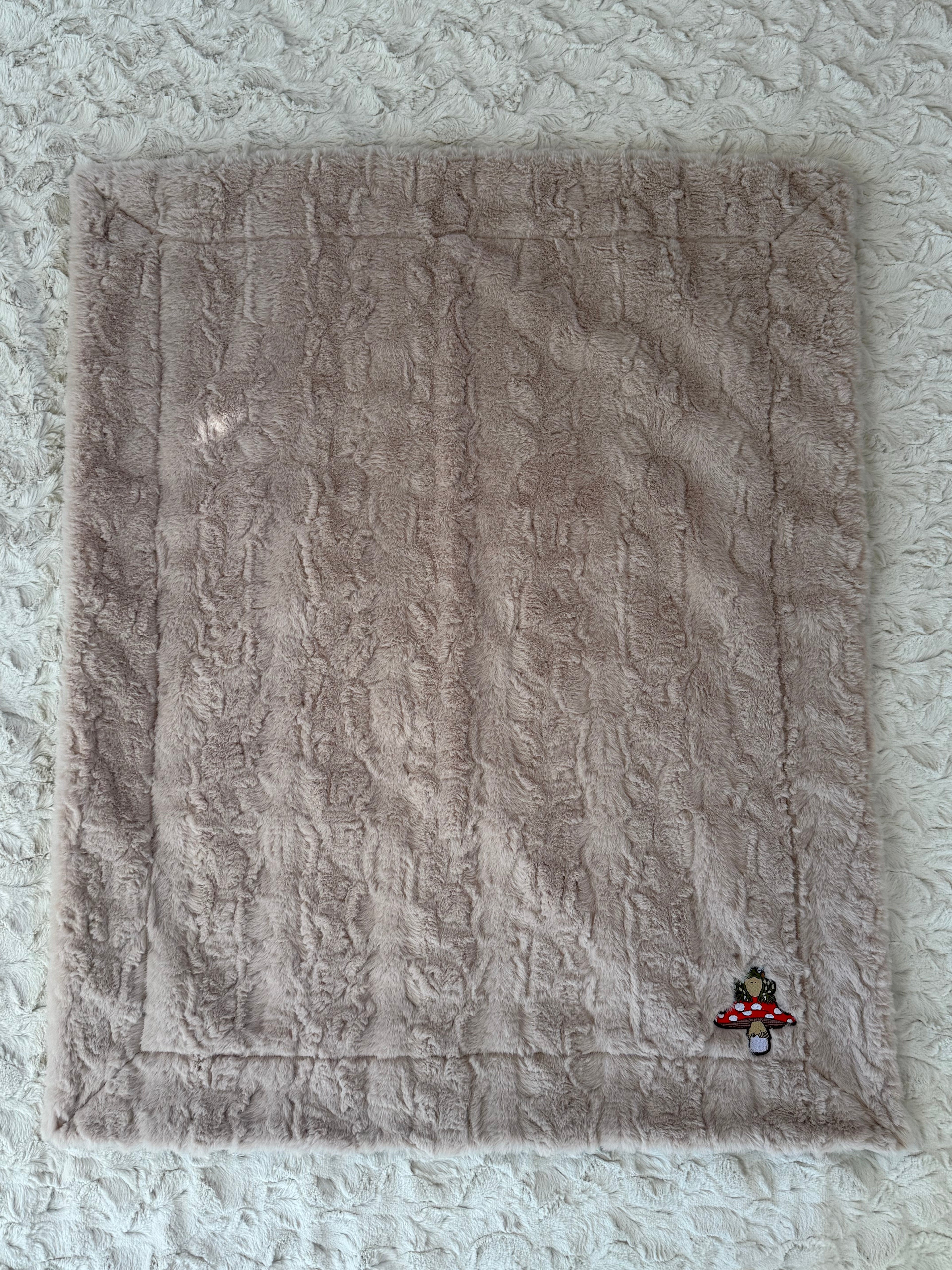 Whimsical Woodland Minky Baby Blanket