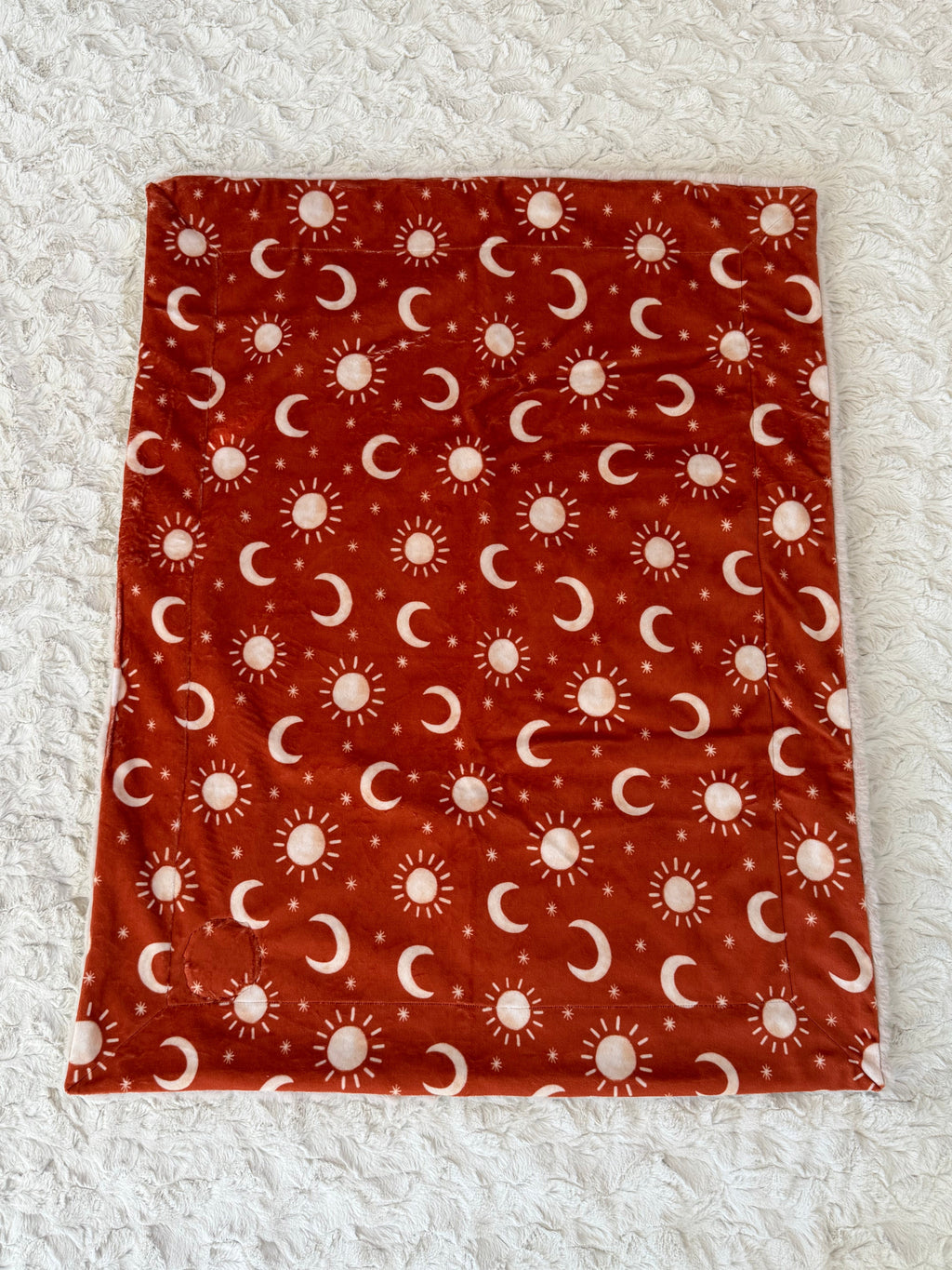 Live in Wonder Celestial Minky Baby Blanket
