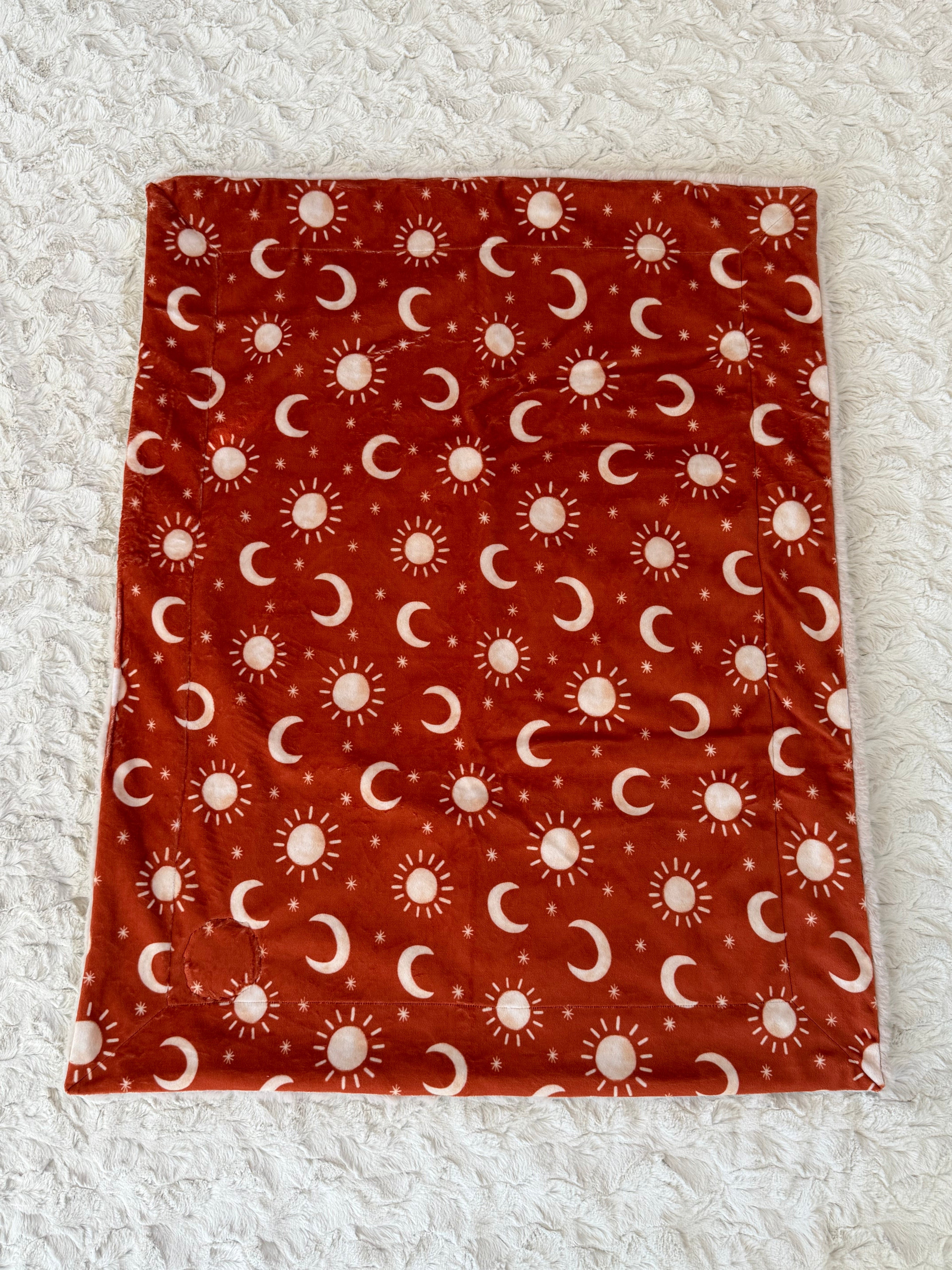 Live in Wonder Celestial Minky Baby Blanket
