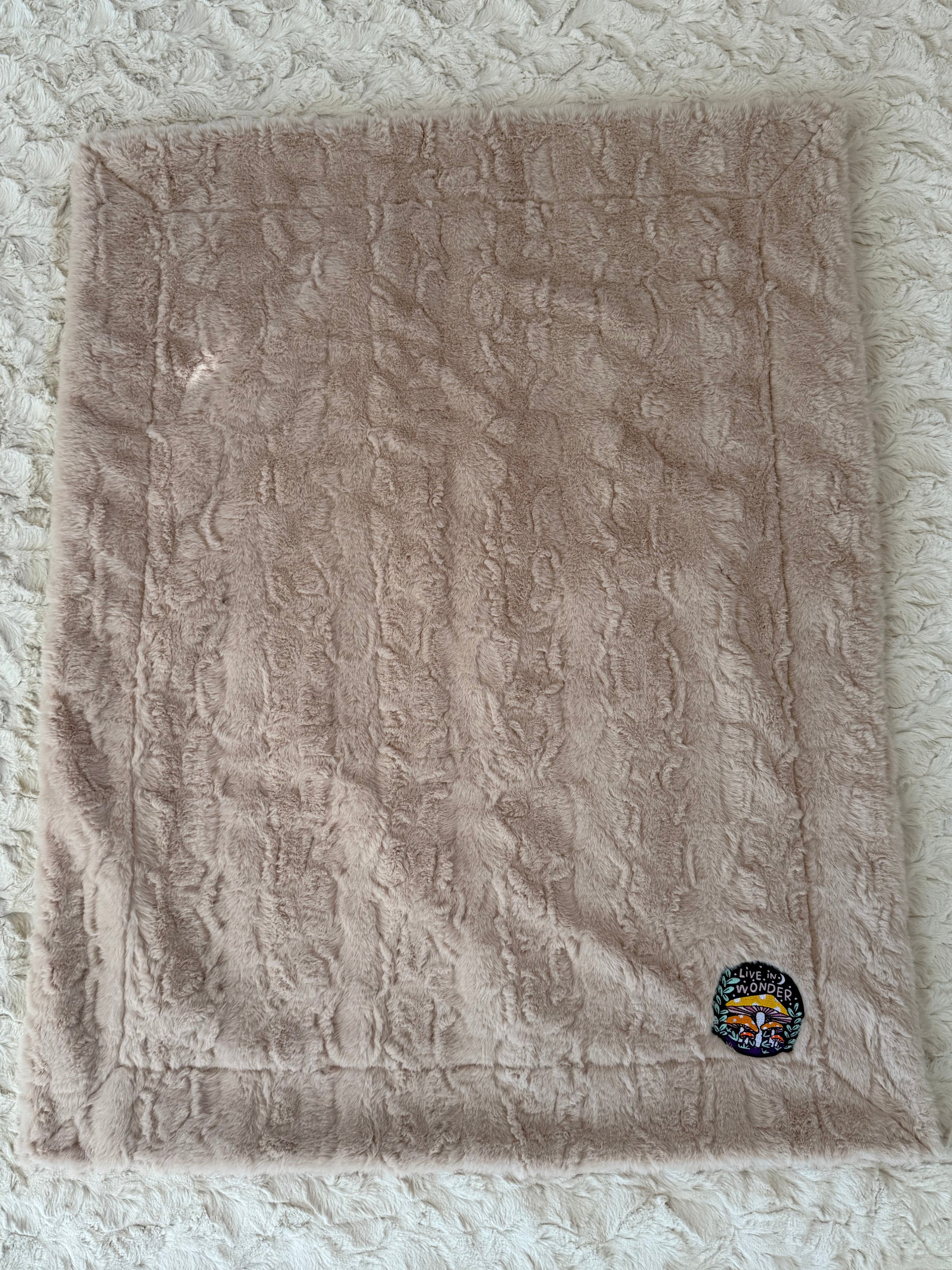 Live in Wonder Celestial Minky Baby Blanket