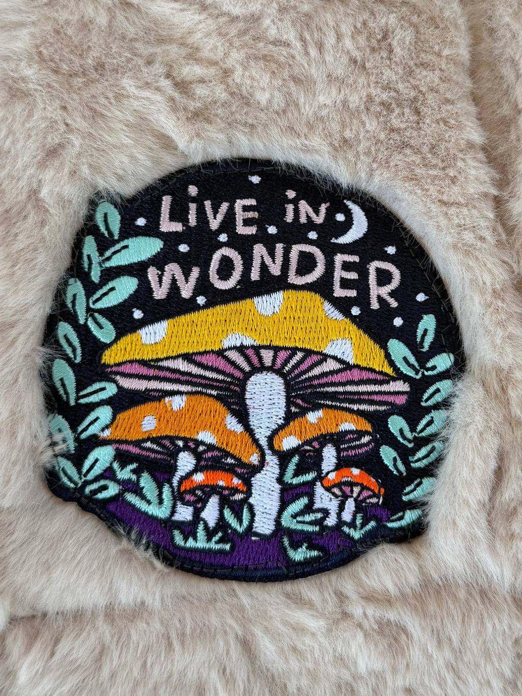 Live in Wonder Celestial Minky Baby Blanket