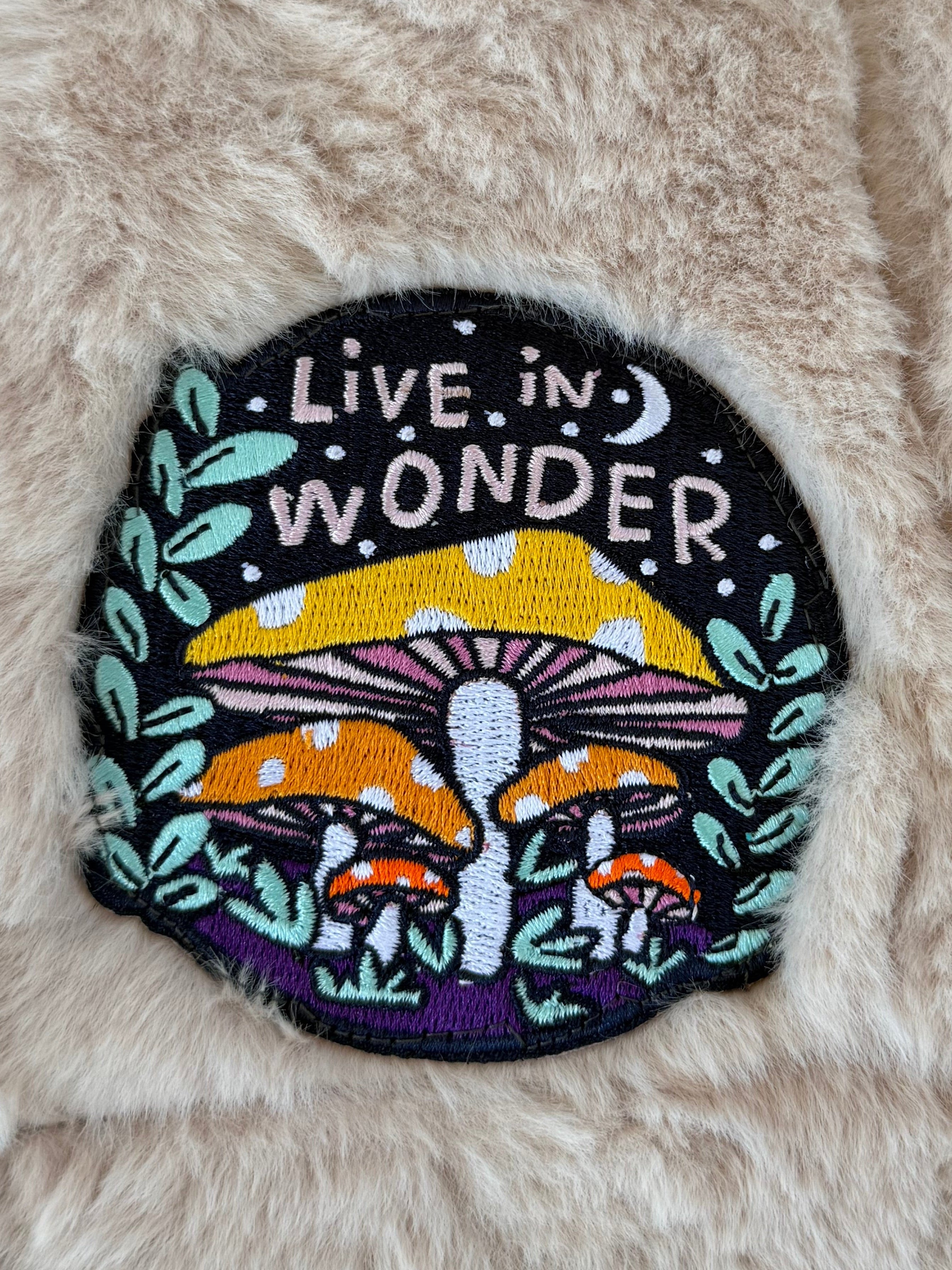 Live in Wonder Celestial Minky Baby Blanket