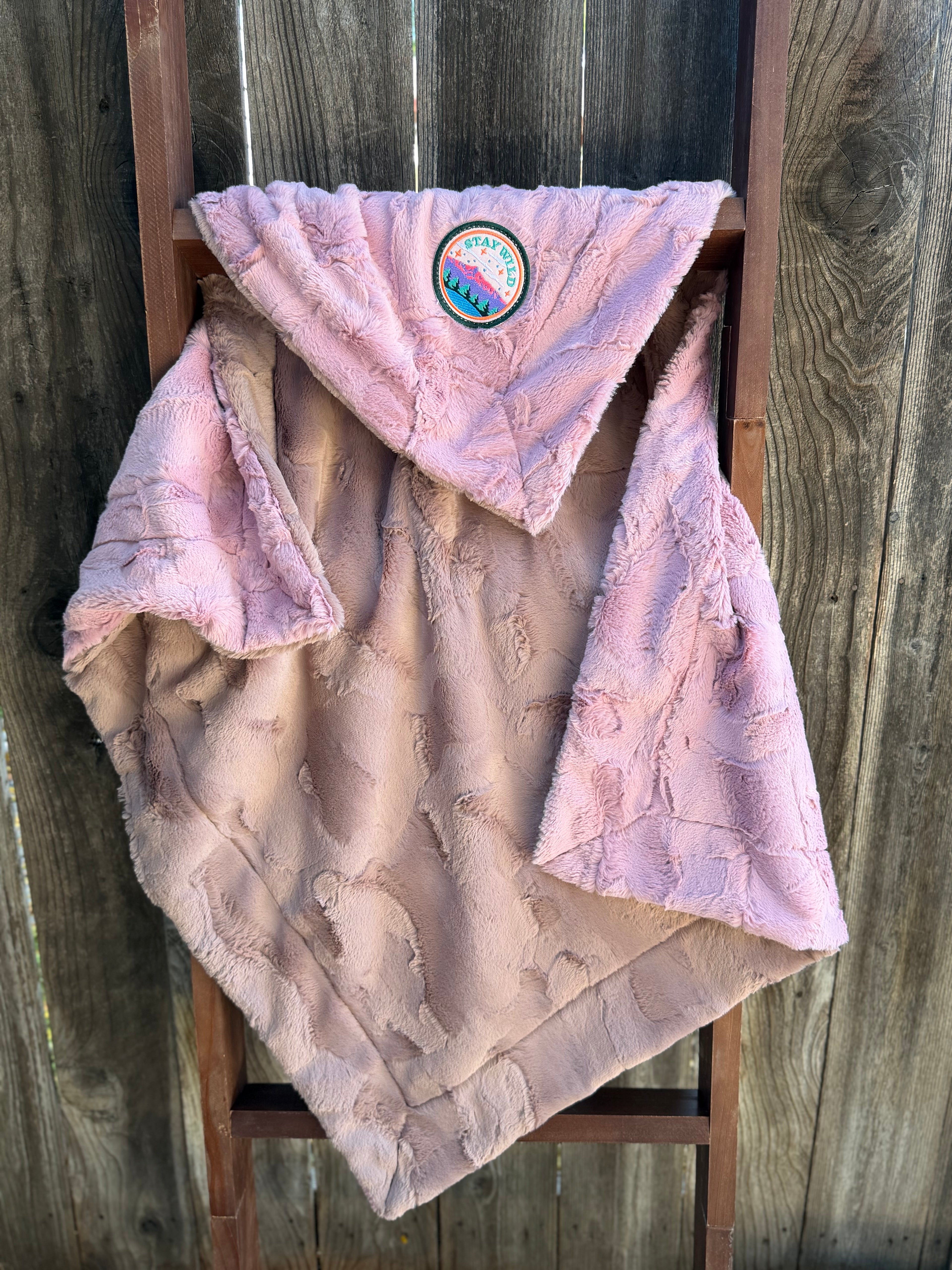 🌳 Stay Wild Minky Baby Blanket