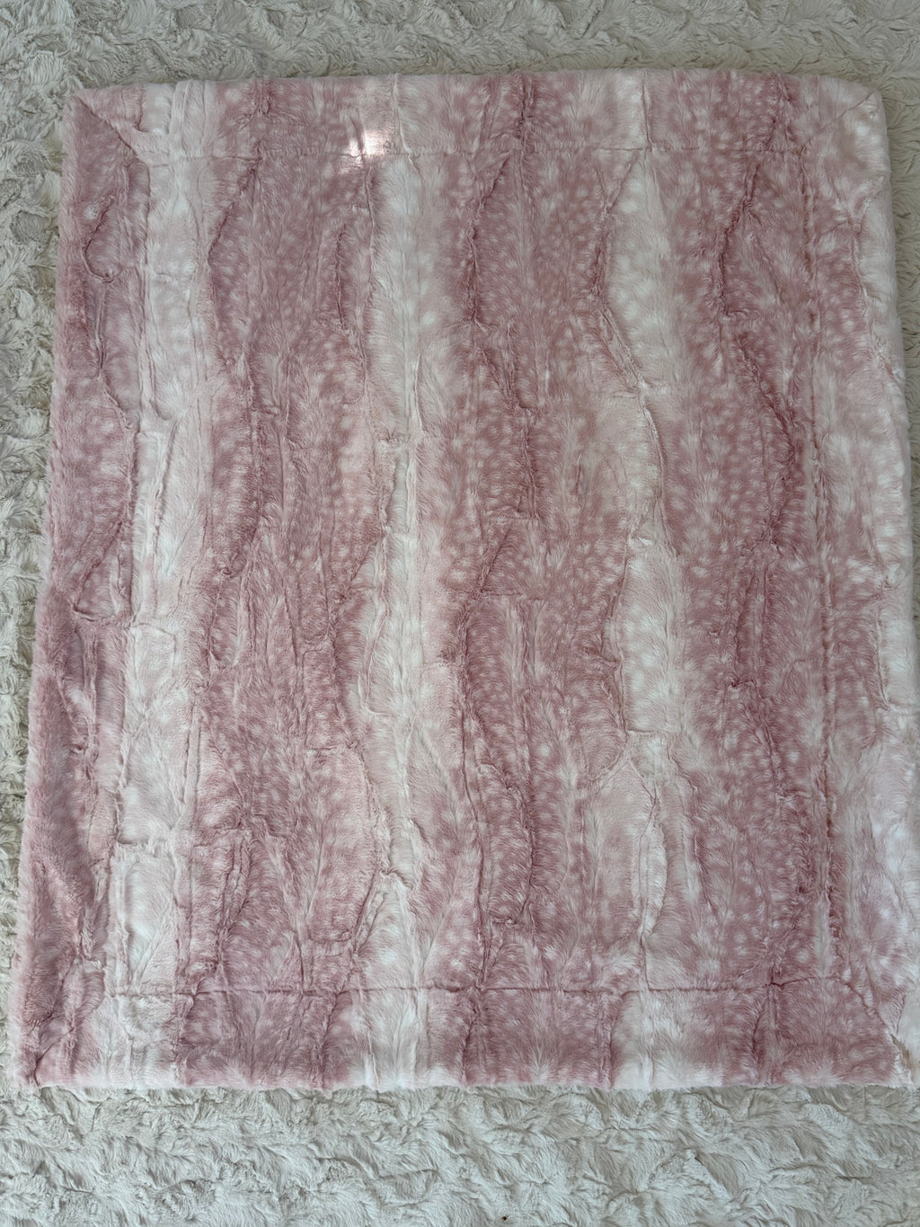 🌸 Flower Power Minky Baby Blanket