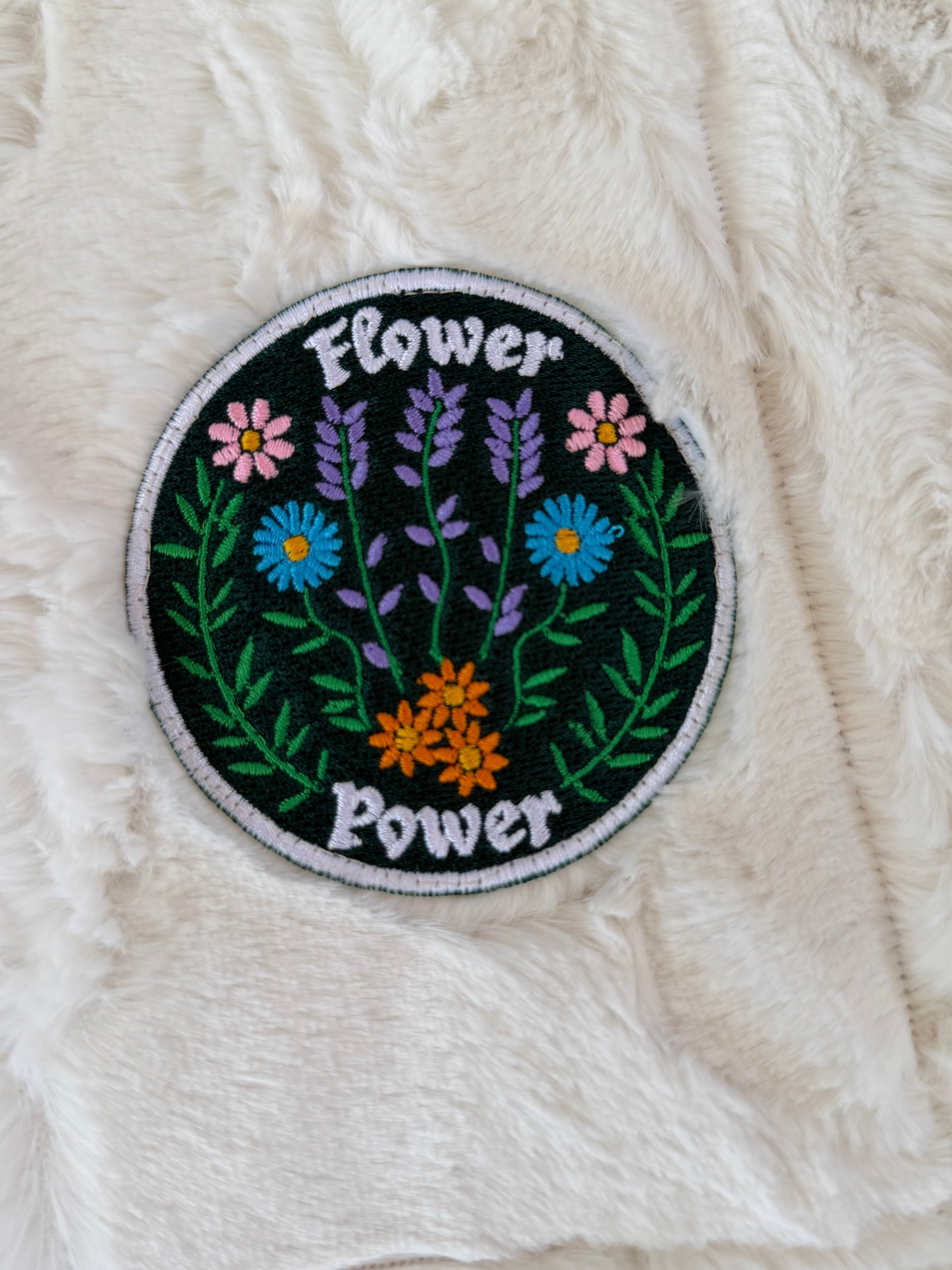 🌸 Flower Power Minky Baby Blanket