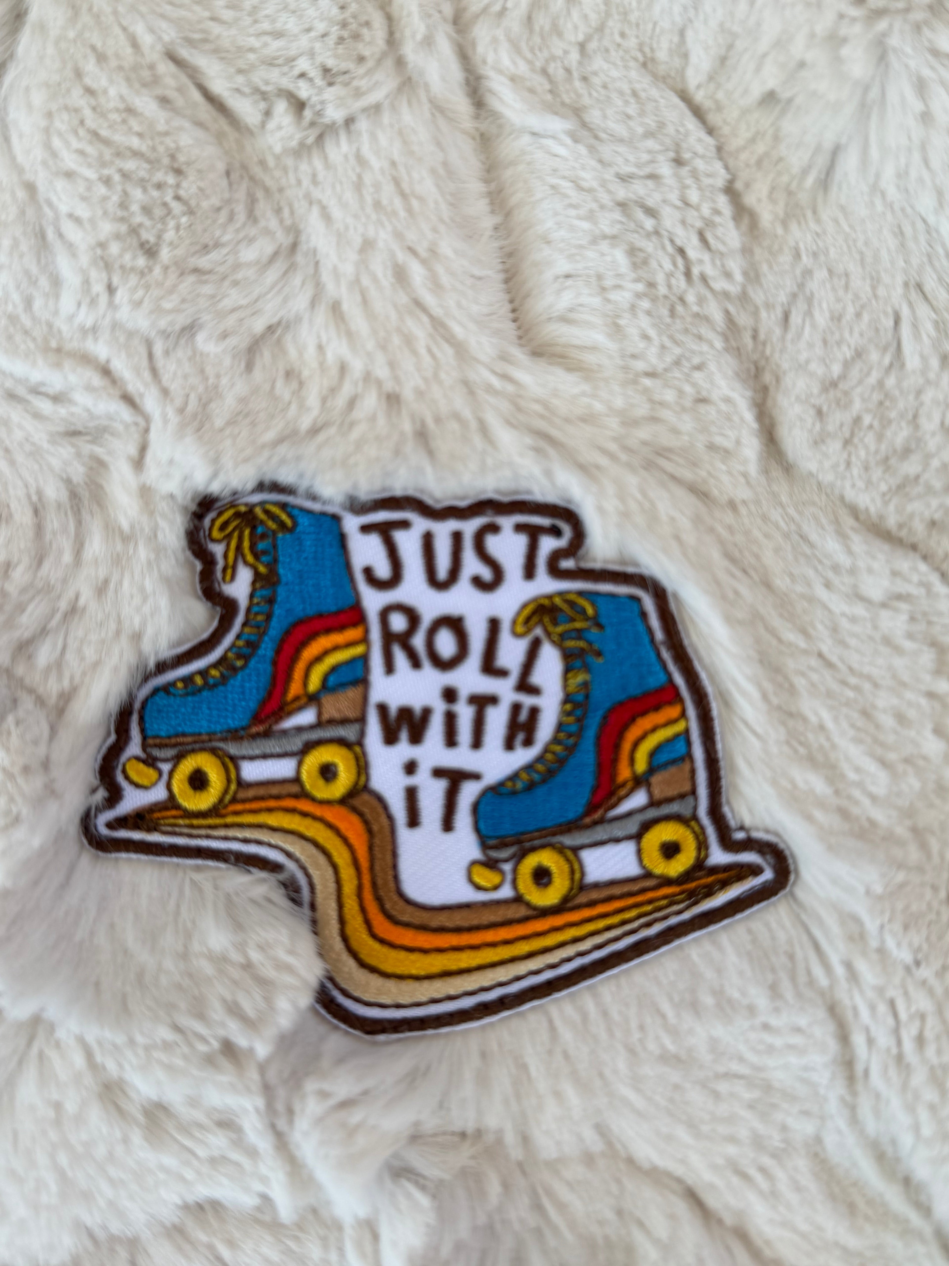 🌼 Just Roll With It Minky Baby Blanket
