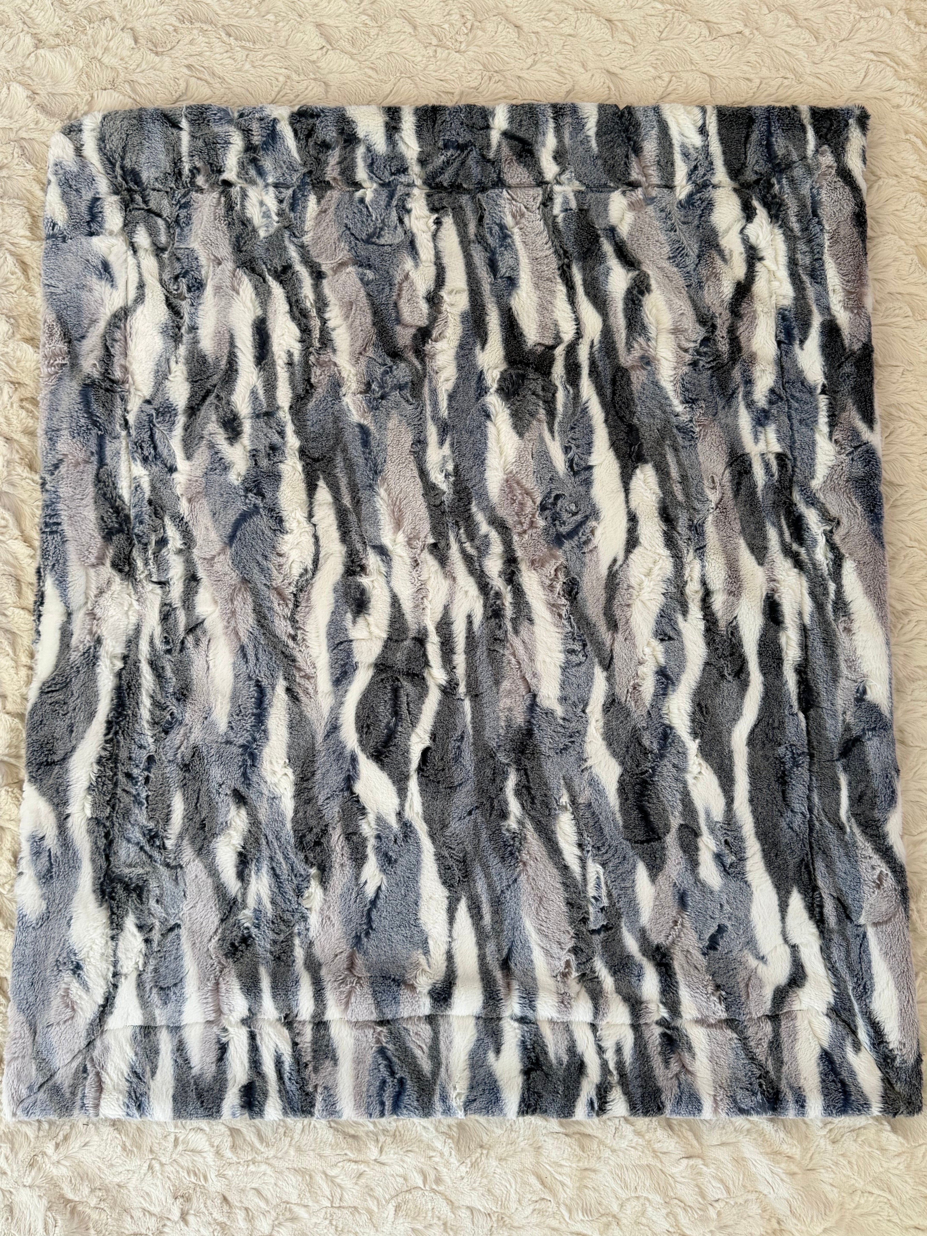 🌙 Get Lost Minky Baby Blanket