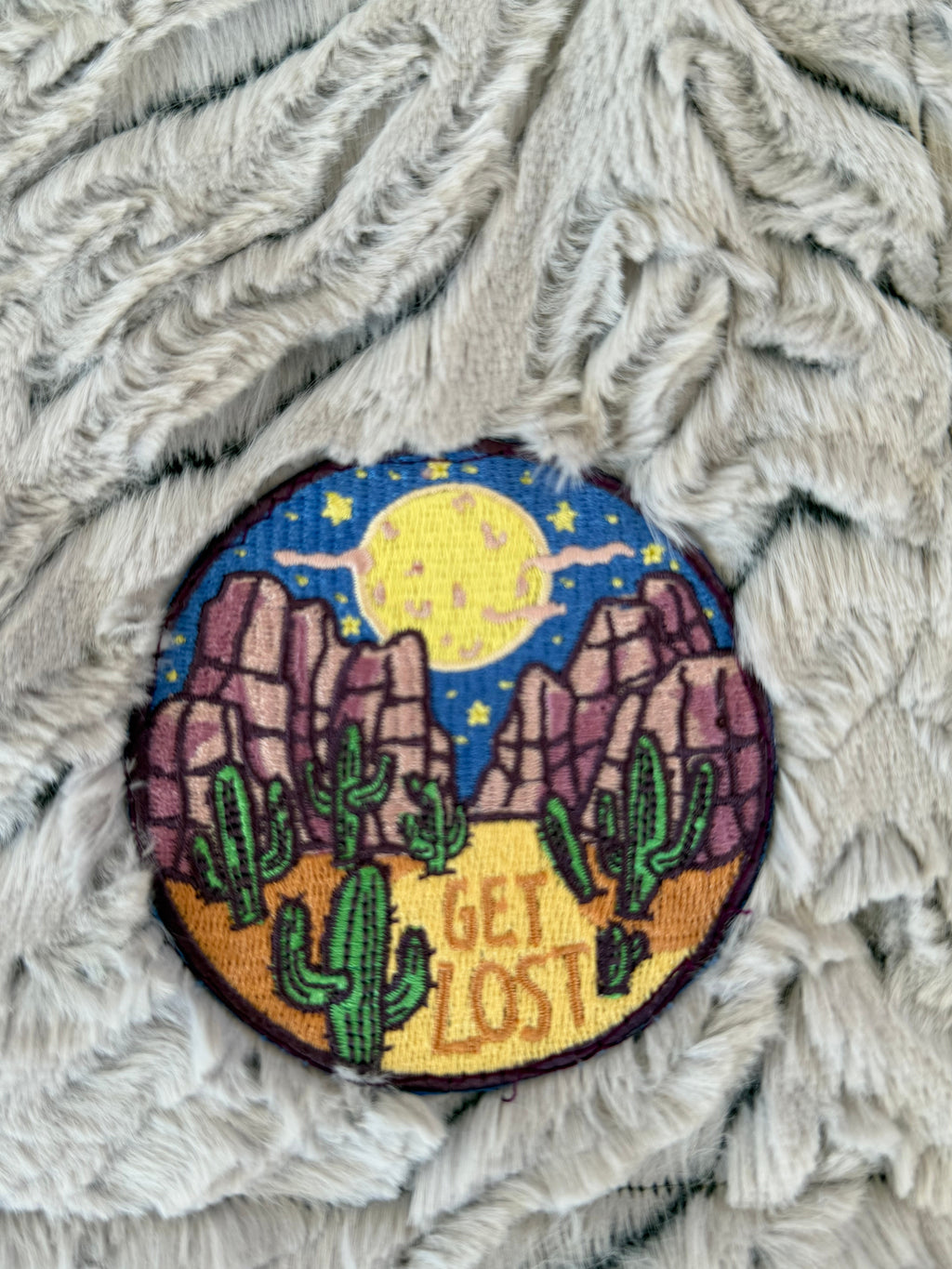 🌙 Get Lost Minky Baby Blanket