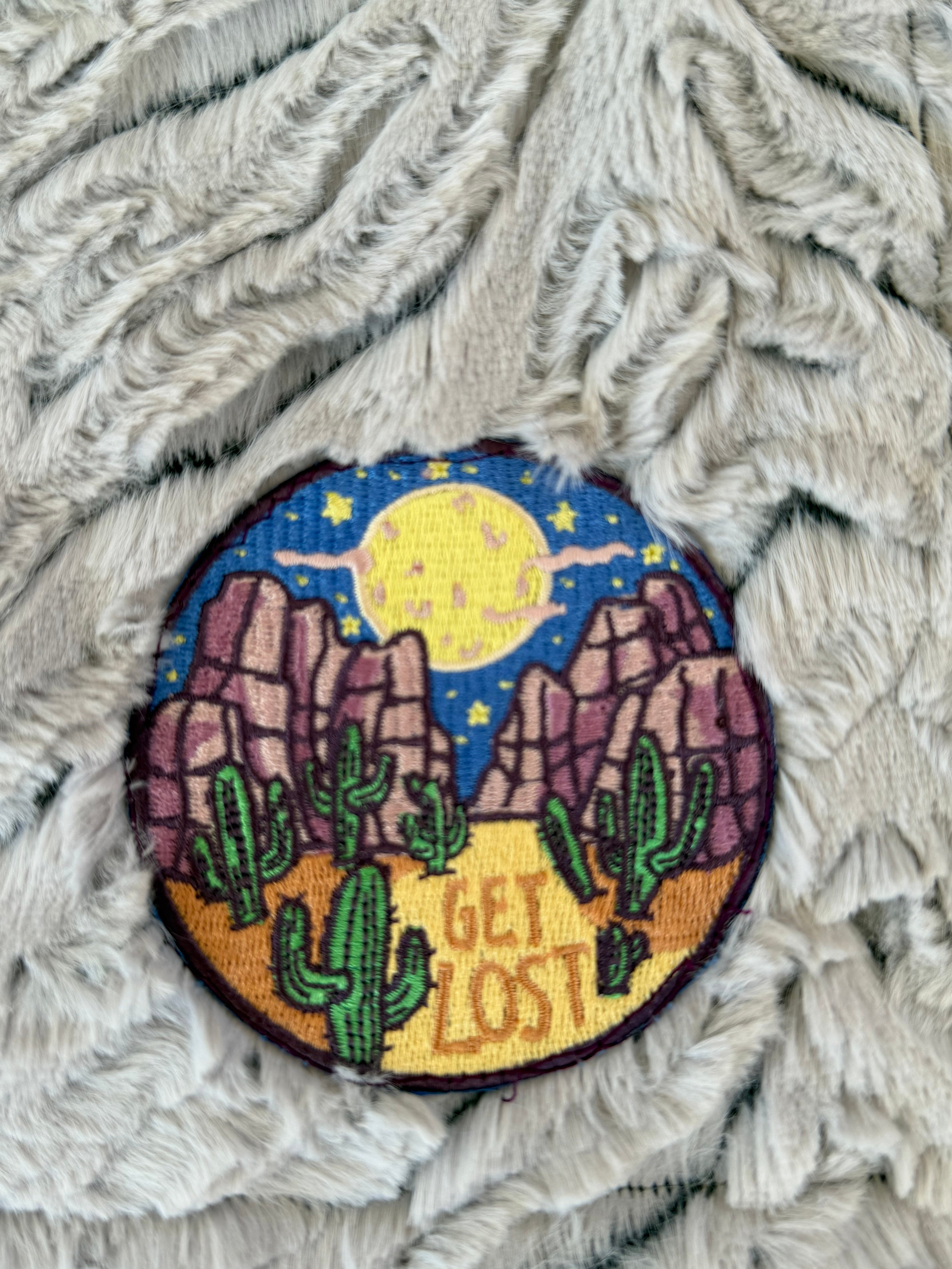 🌙 Get Lost Minky Baby Blanket