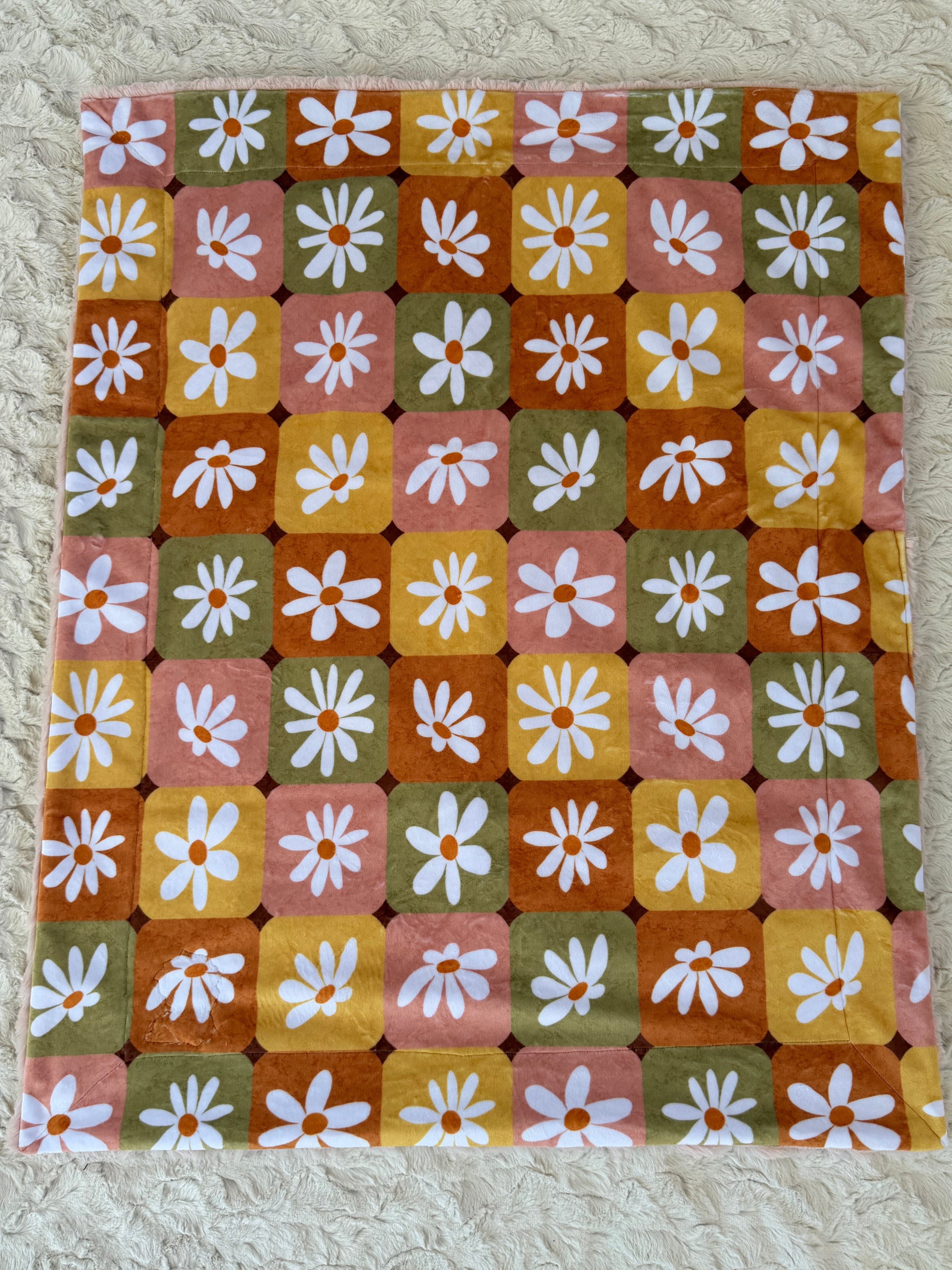 🌞 Hello Sunshine Minky Baby Blanket