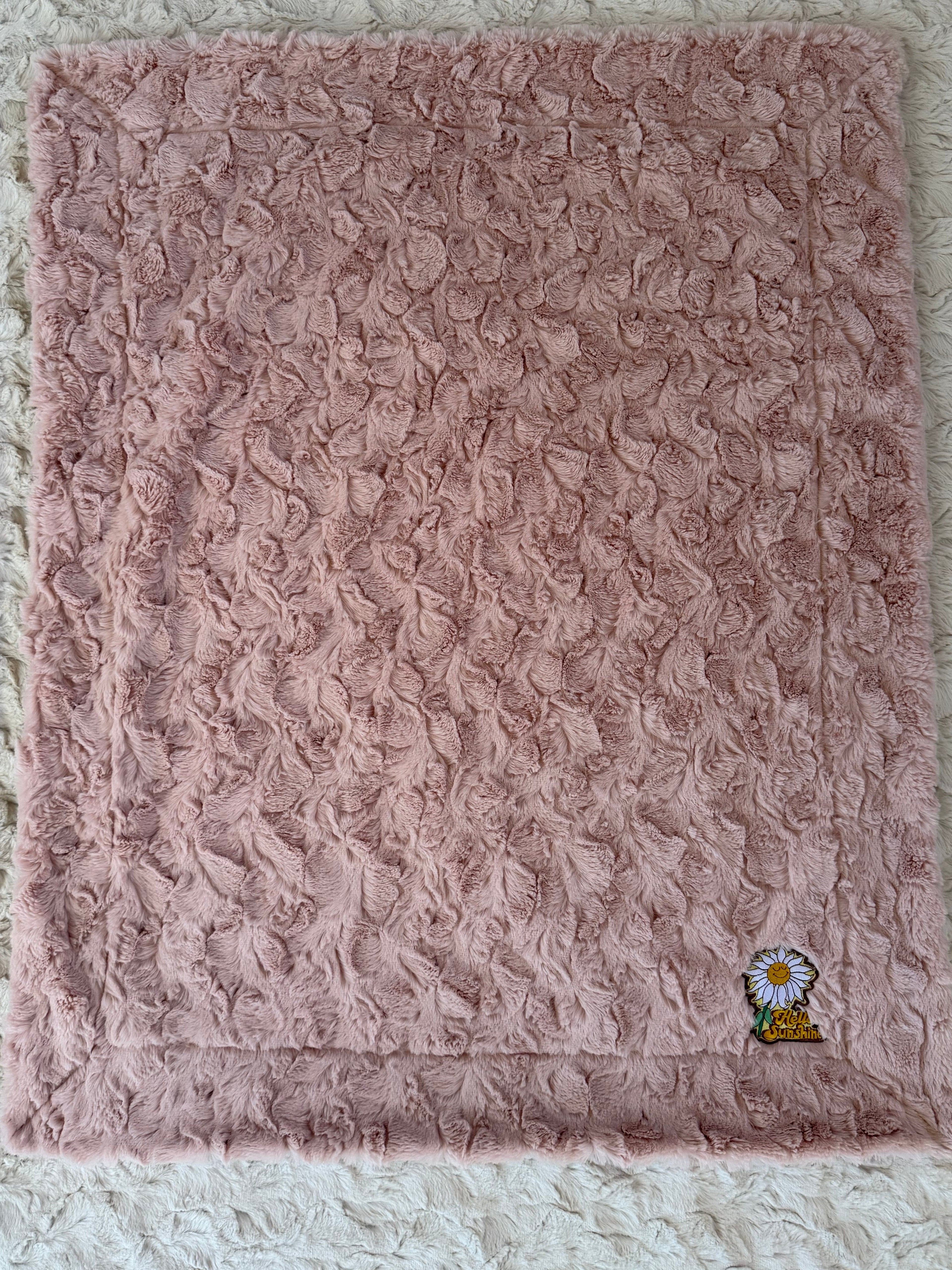 🌞 Hello Sunshine Minky Baby Blanket