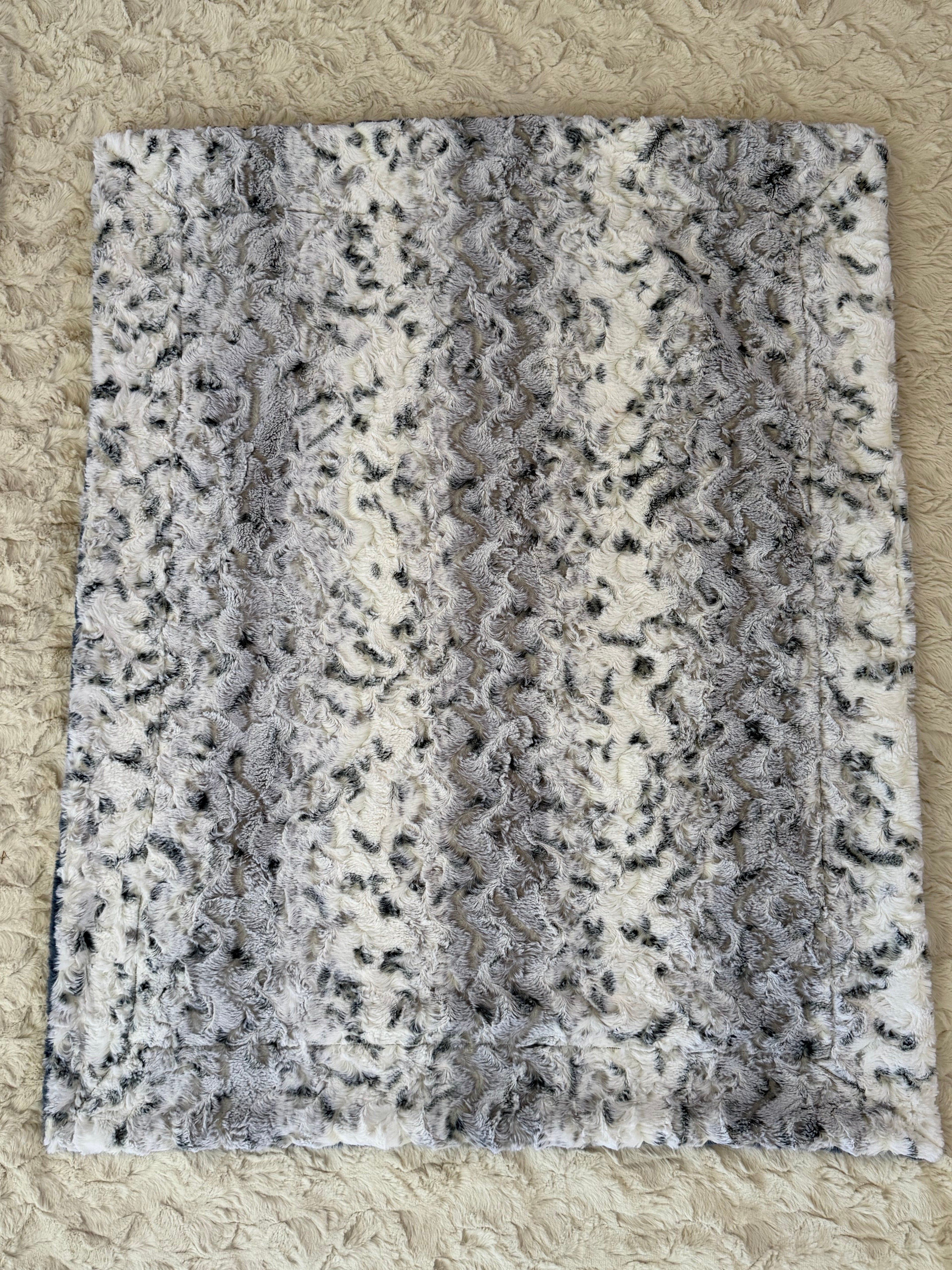 🌞🌙 Half Sun &amp; Moon Minky Baby Blanket