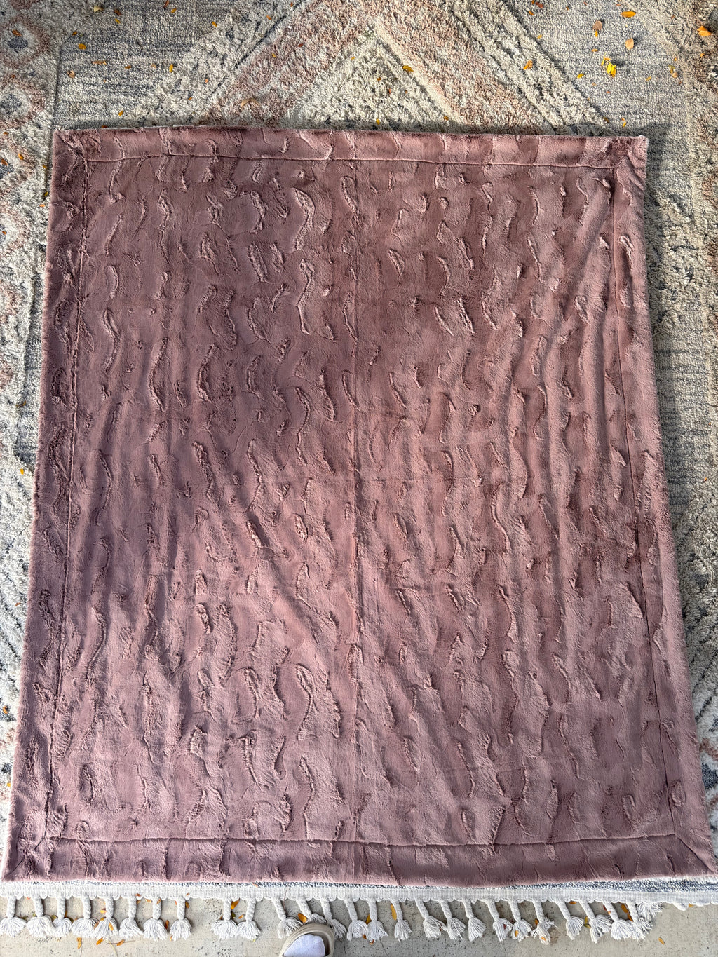 Desert Dreamer Minky Blanket 🤎🌵 (Adult Size)