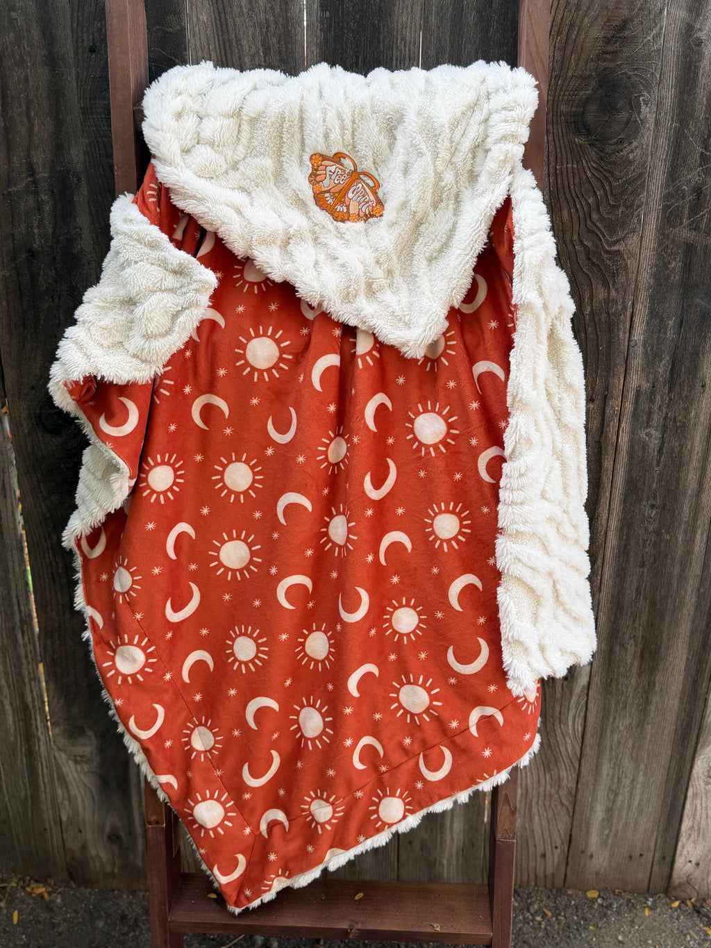 Free Spirit Sun & Moon Minky Blanket ☀️🌙
