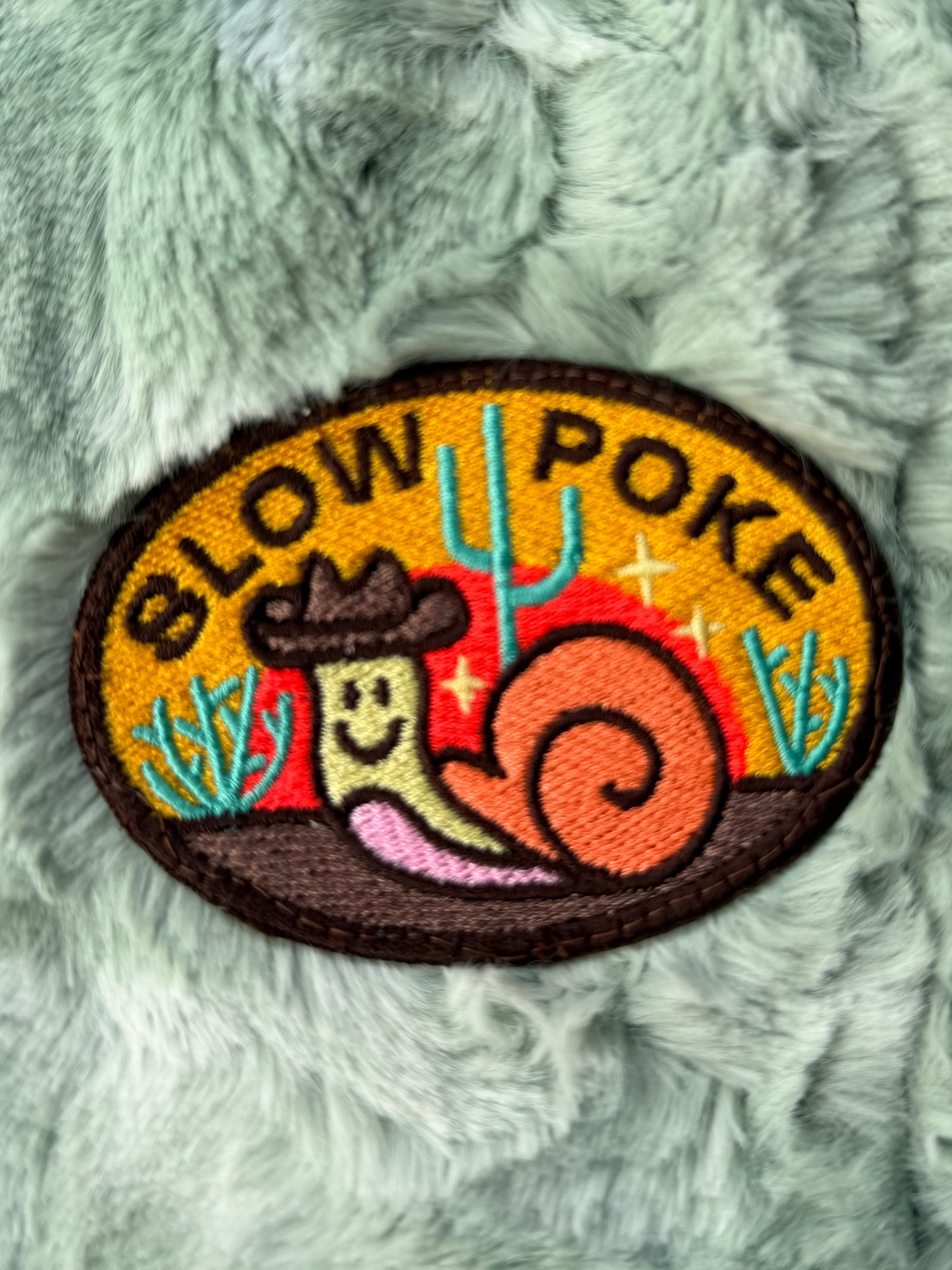 The Pokey Little Snail Minky Blanket 🐌