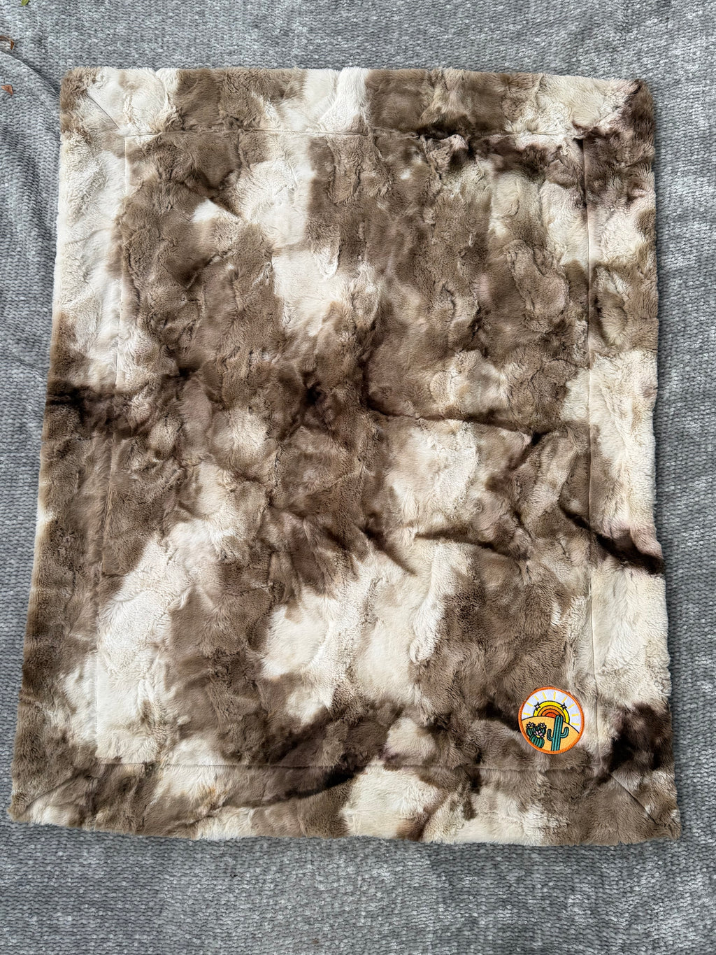 Desert Bloom Minky Baby Blanket 🌵🌞✨