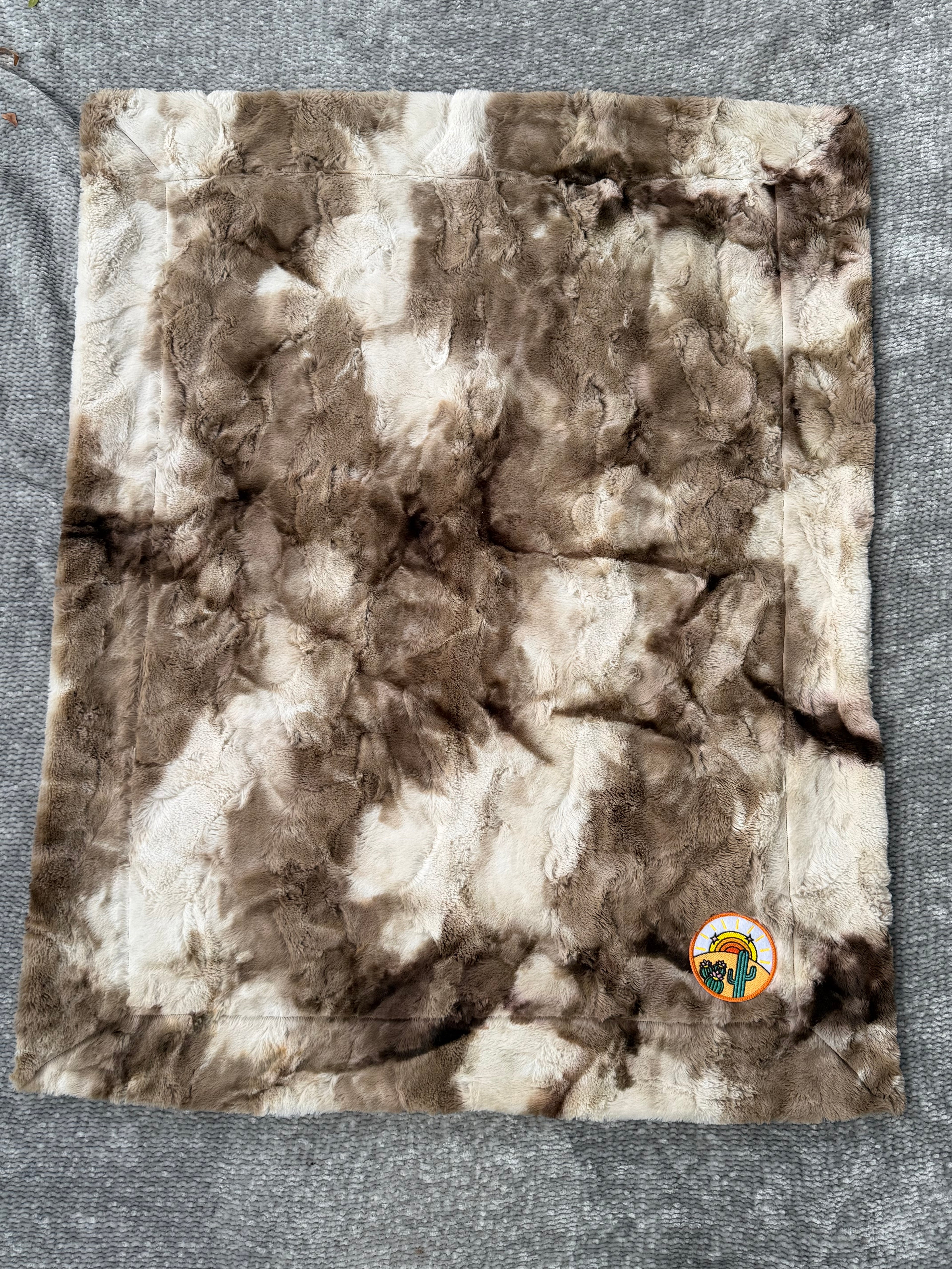 Desert Bloom Minky Baby Blanket 🌵🌞✨