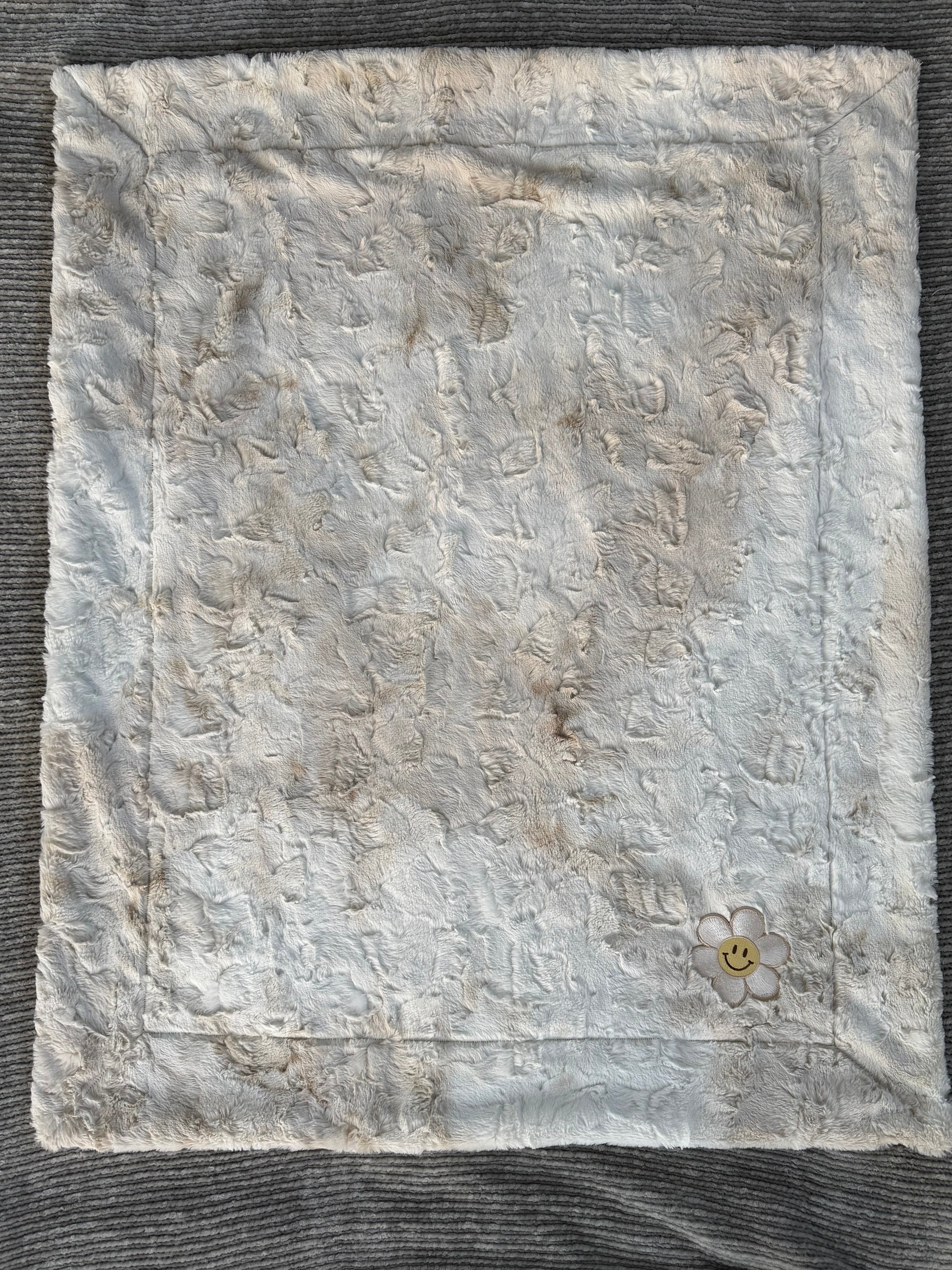 Daisy Dreams Minky Baby Blanket 🤎🌼