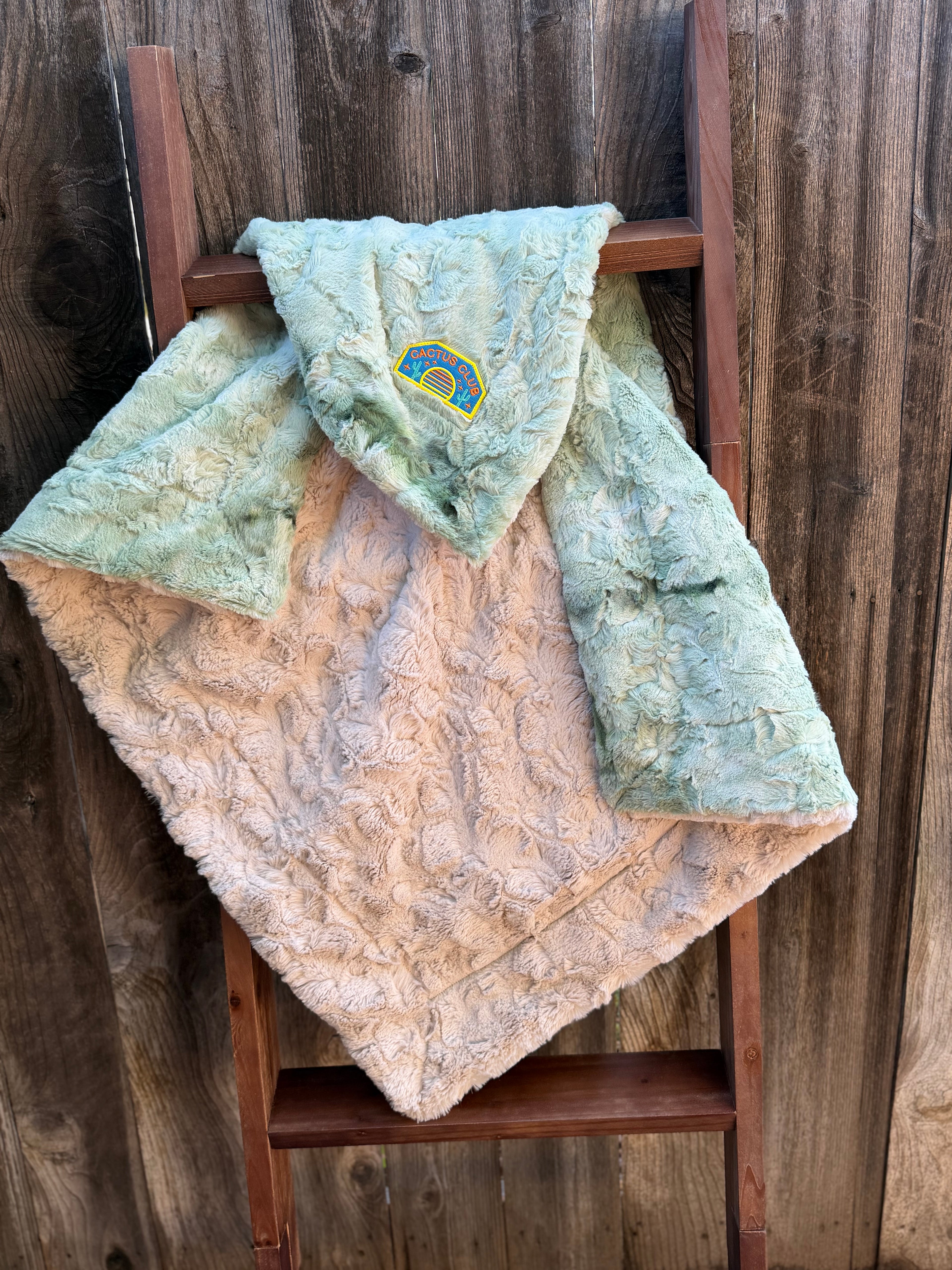🌵 Cactus Club Minky Blanket