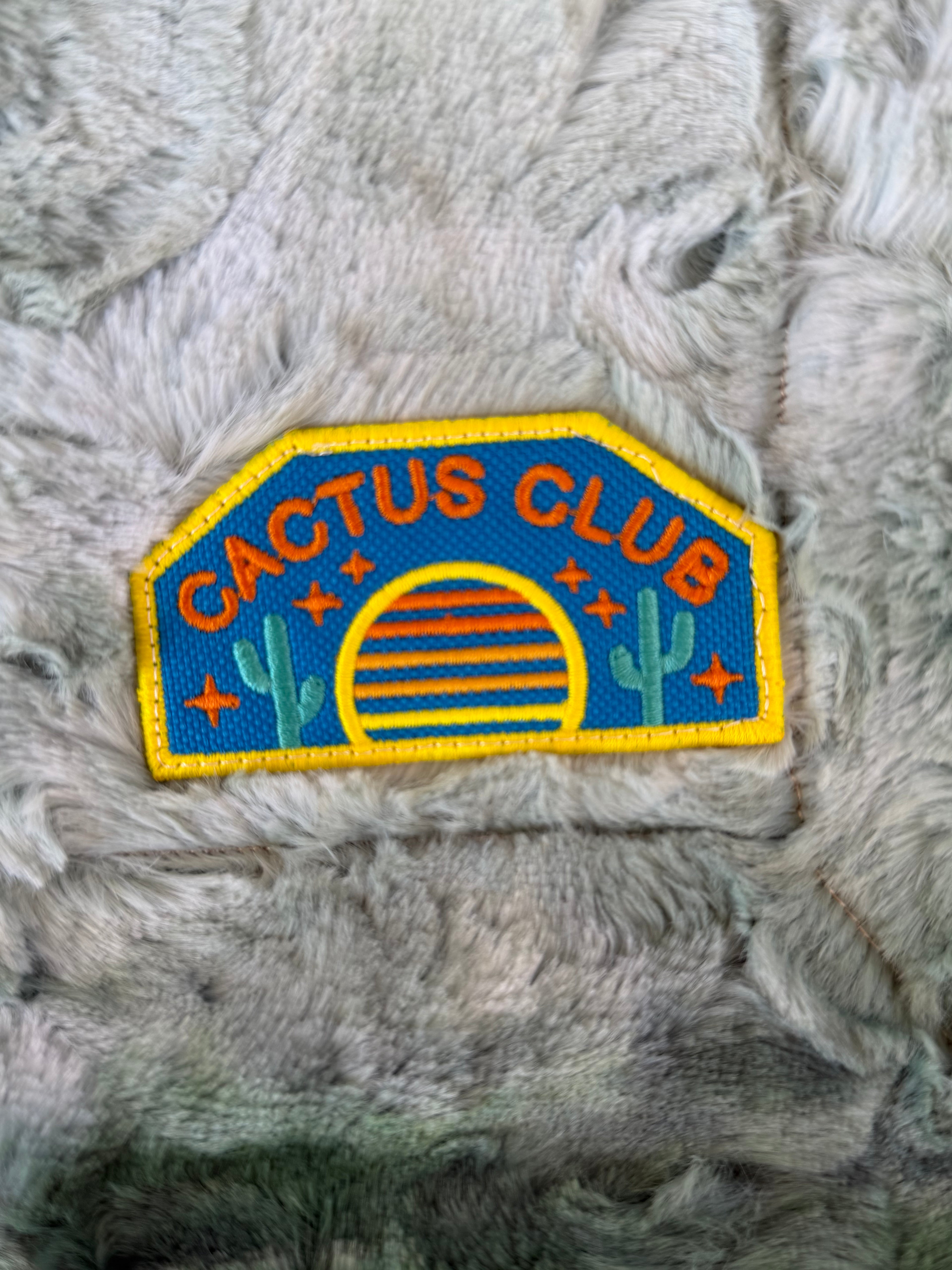 🌵 Cactus Club Minky Blanket
