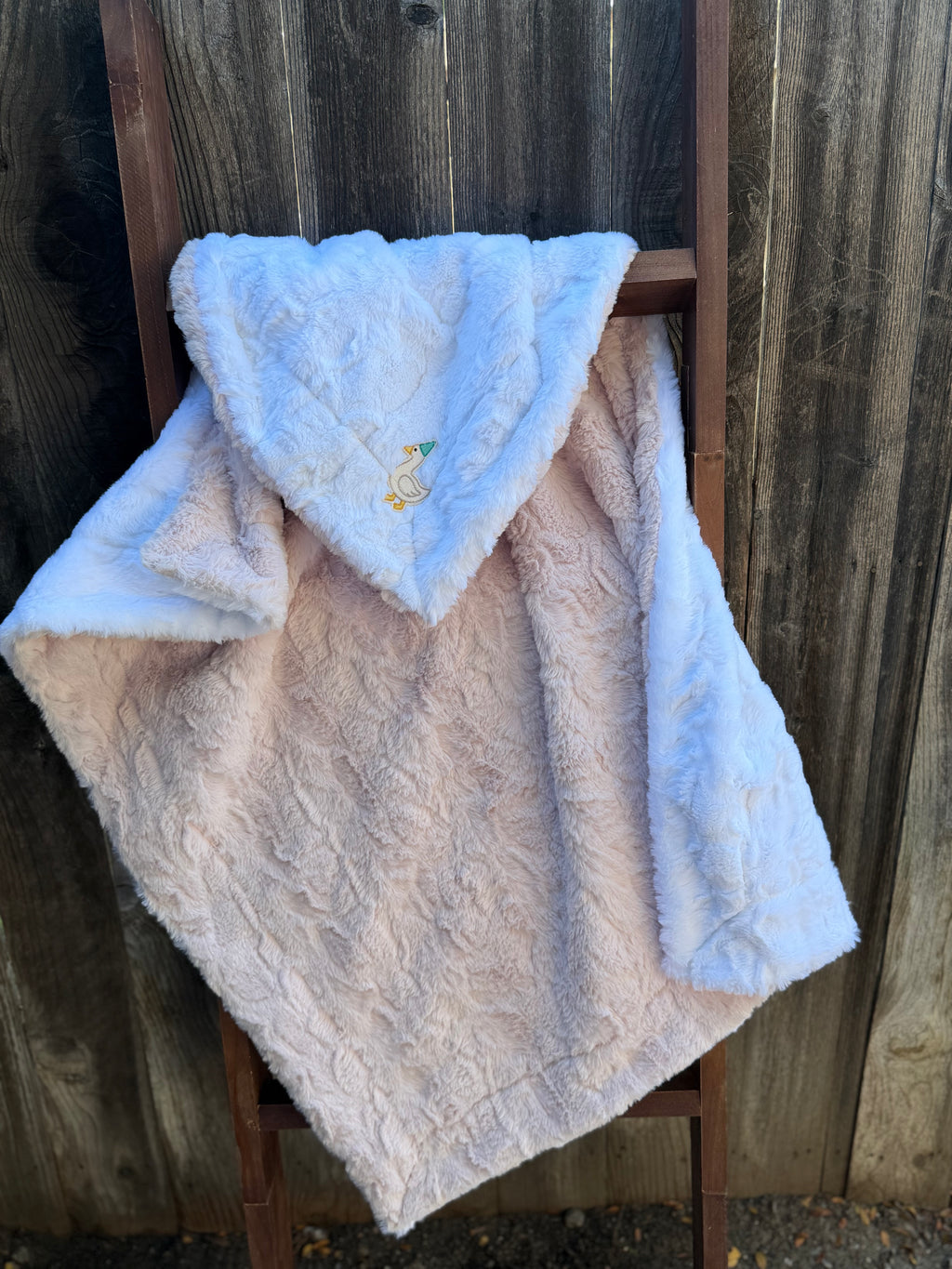 Silly Goose 🪿 Minky Baby Blanket