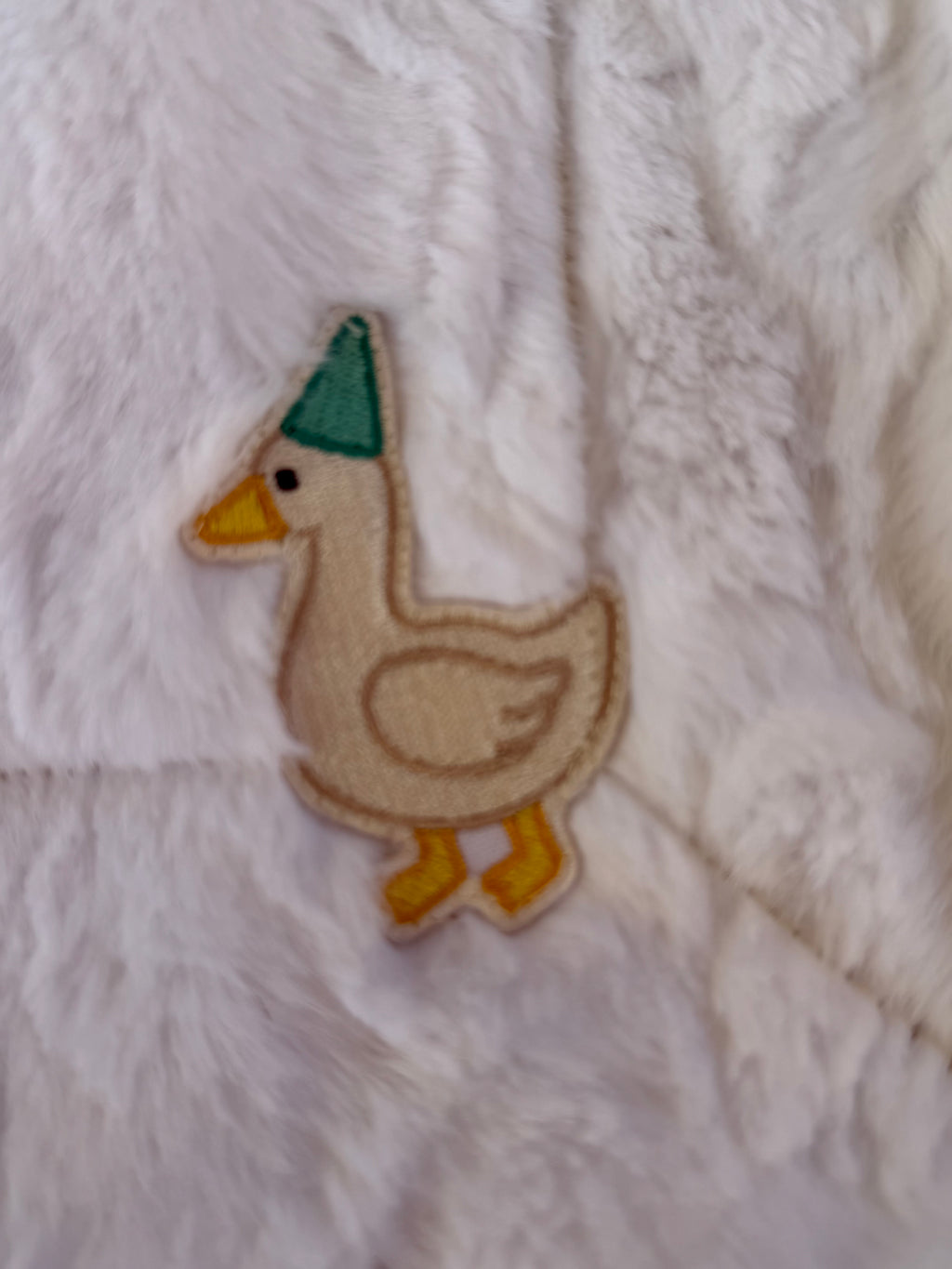 Silly Goose 🪿 Minky Baby Blanket