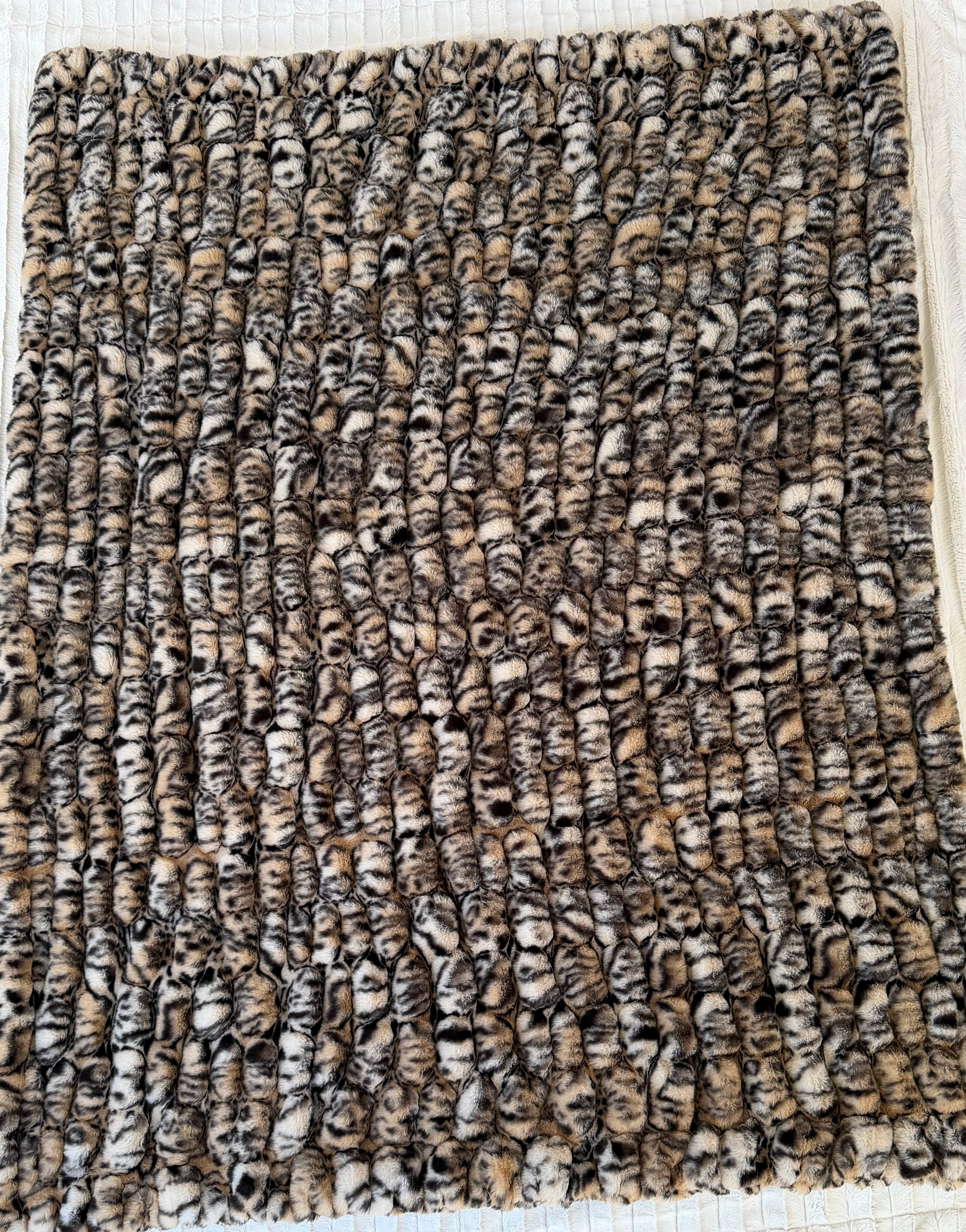 Book Worm Minky Throw Blanket