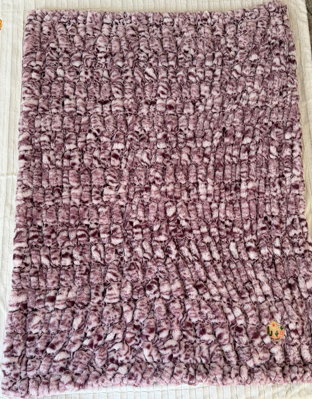 Free Spirit Minky Throw Blanket