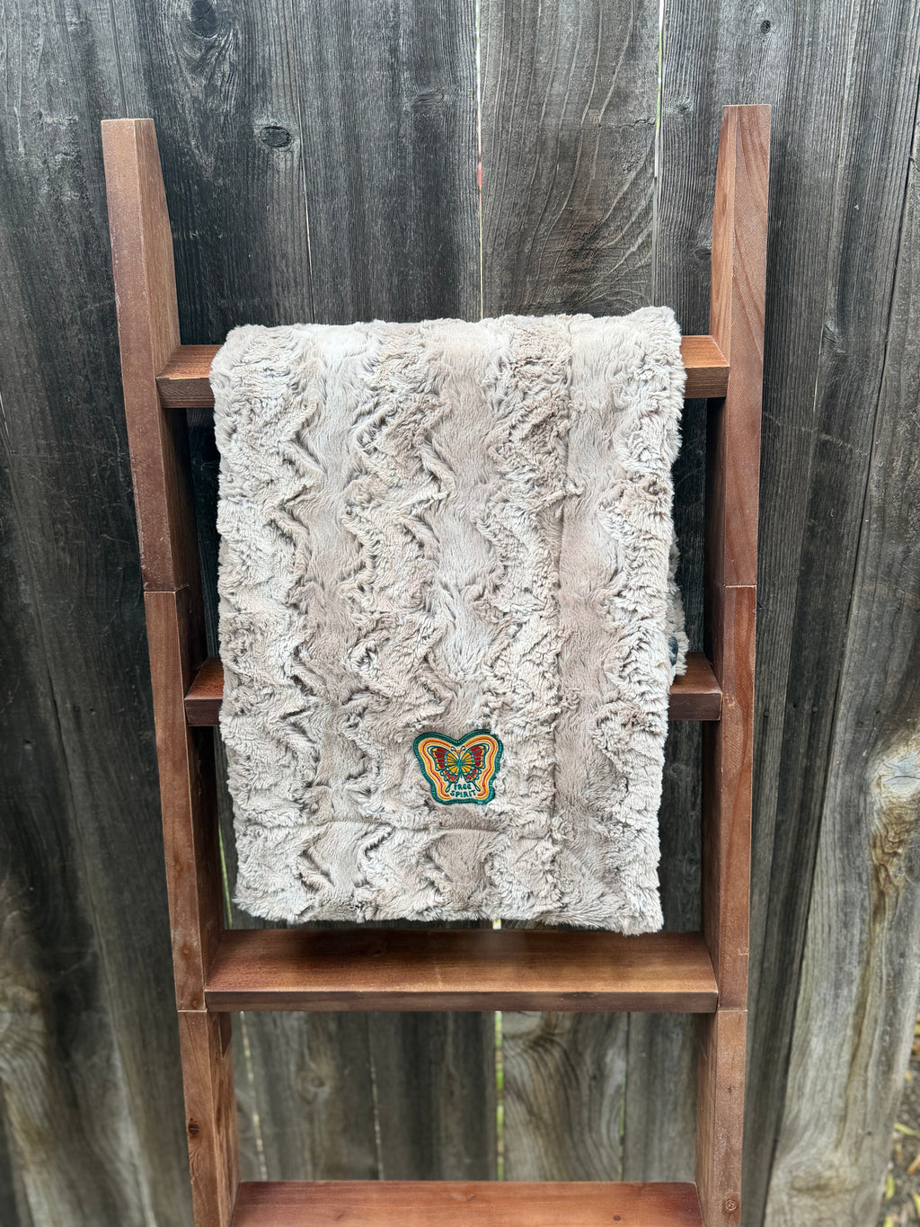Free Spirit Celestial Minky Blanket 🦋🌙 (Baby Size)