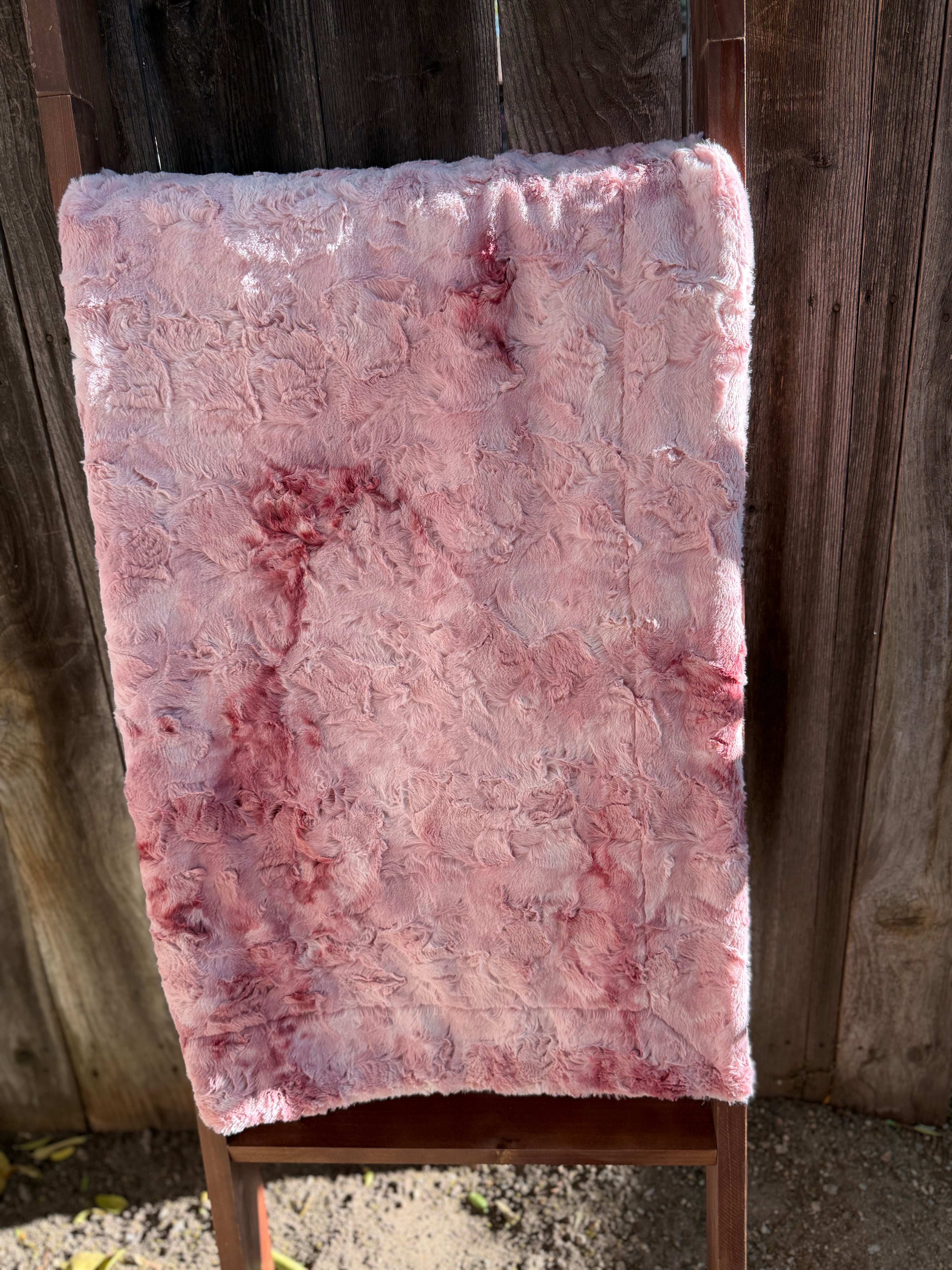 Free Spirit Minky Blanket 🌵💗 (Kid Size)