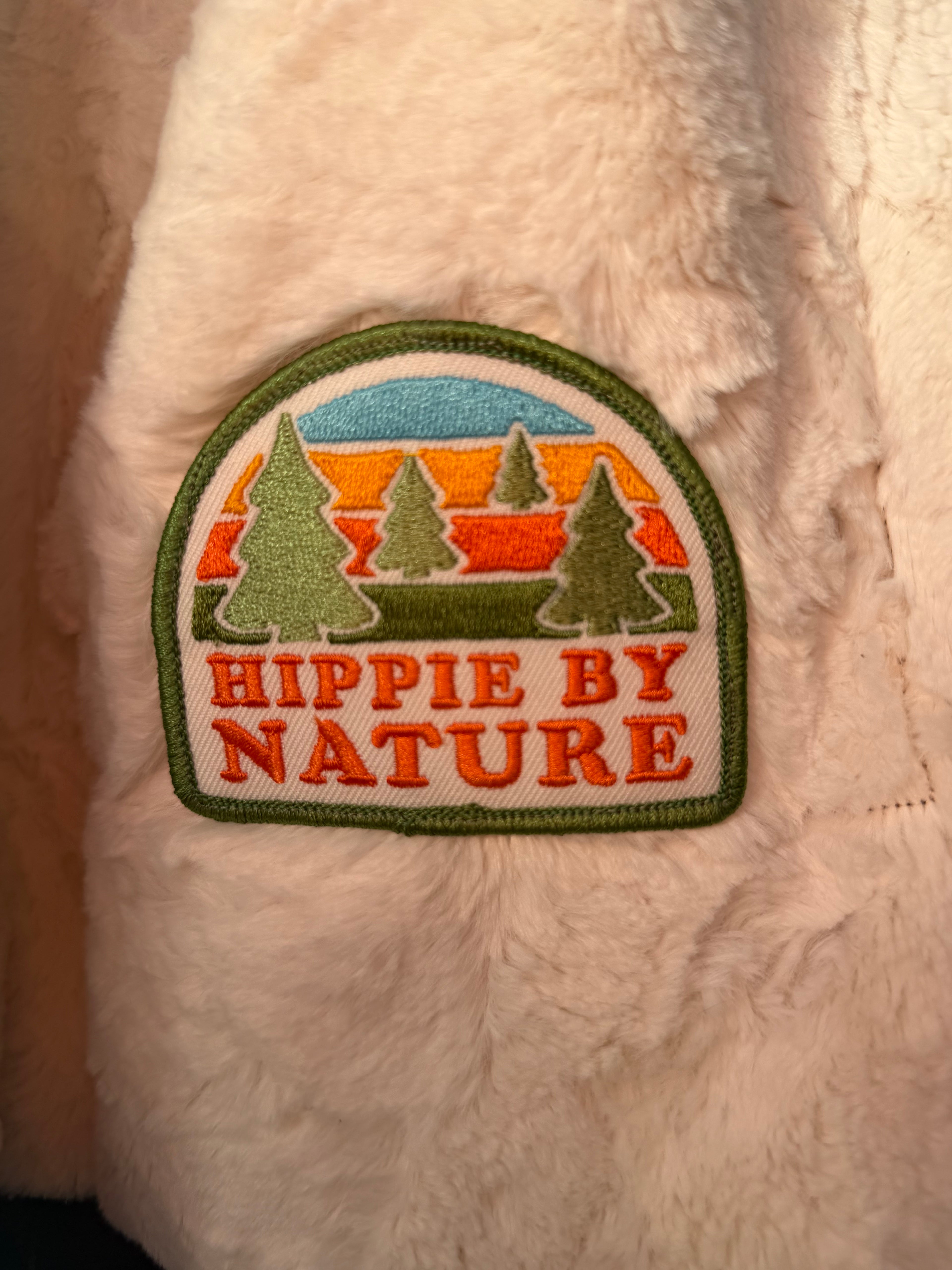 Hippie By Nature Minky Blanket 🌲🤎 (Adult Size)