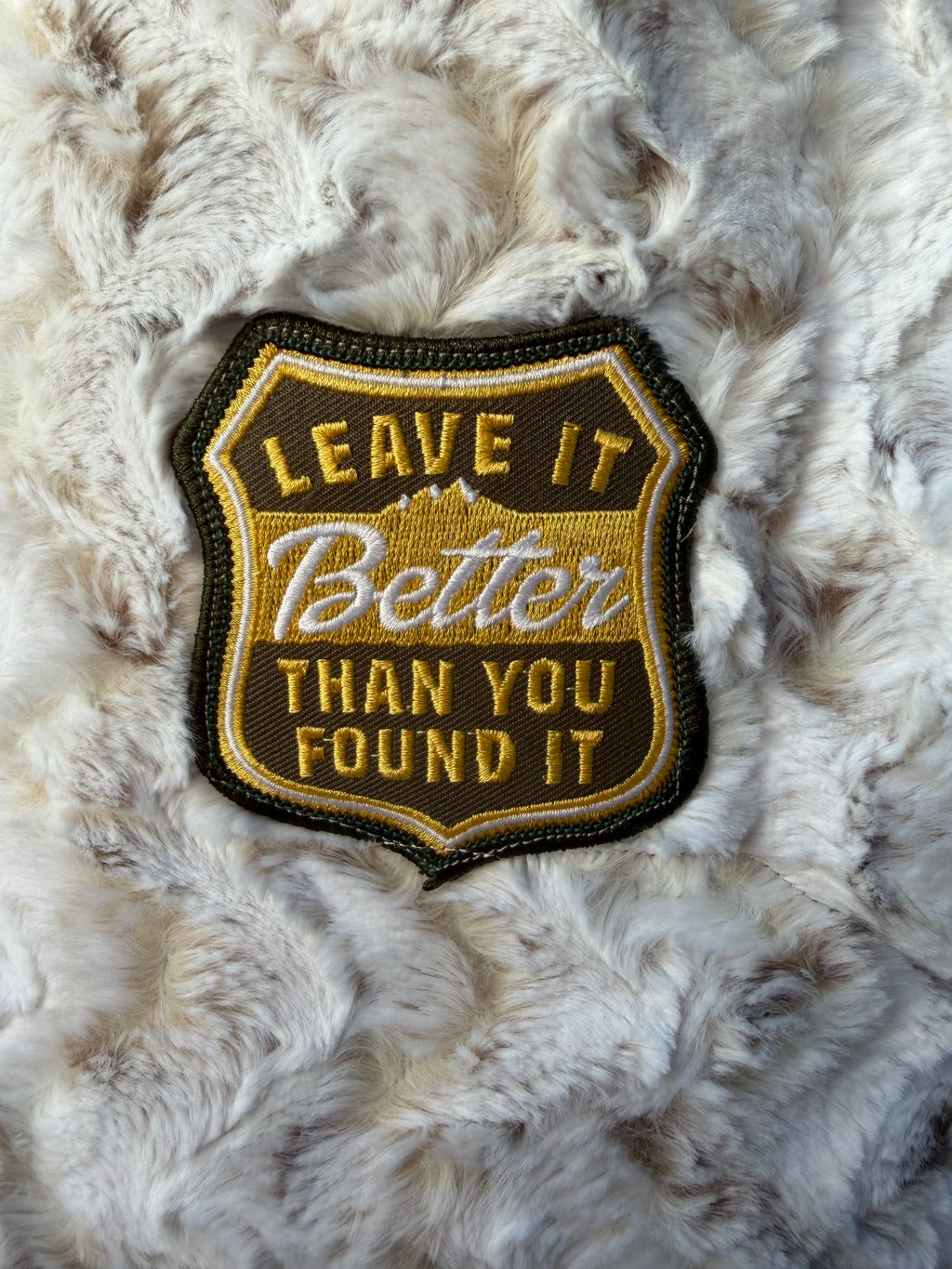 Leave It Better Minky Blanket 🌲🤎 (Adult Size)