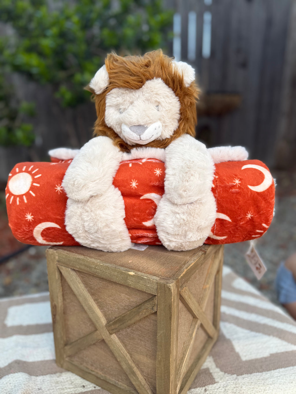 Stuffed Animal Baby Blanket Gift Set | Choose Animal & Blanket