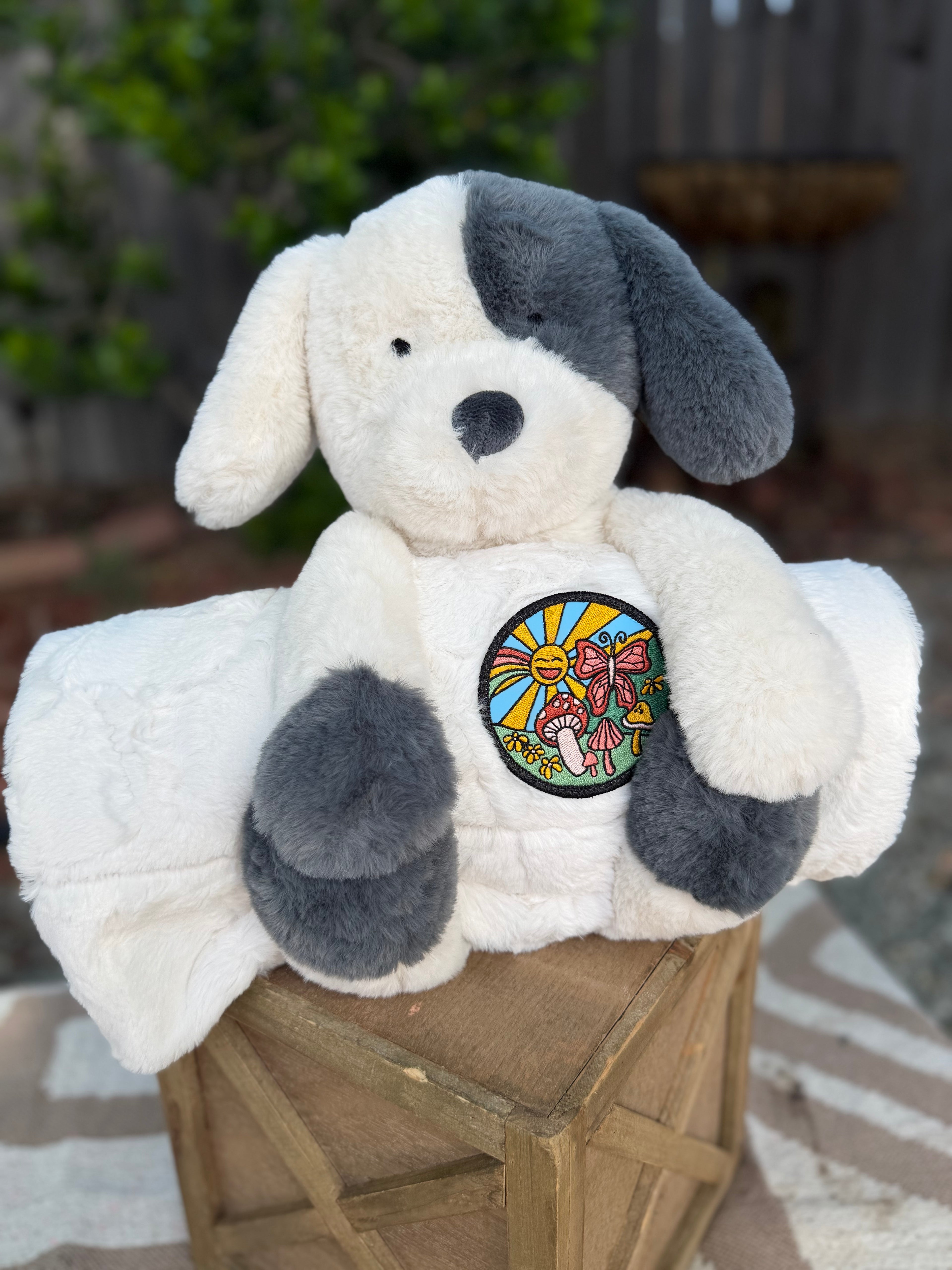 Stuffed Animal Baby Blanket Gift Set | Choose Animal & Blanket