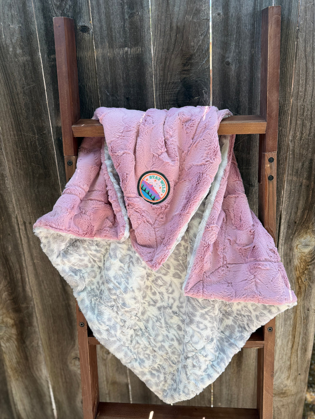 Stuffed Animal Baby Blanket Gift Set | Choose Animal & Blanket