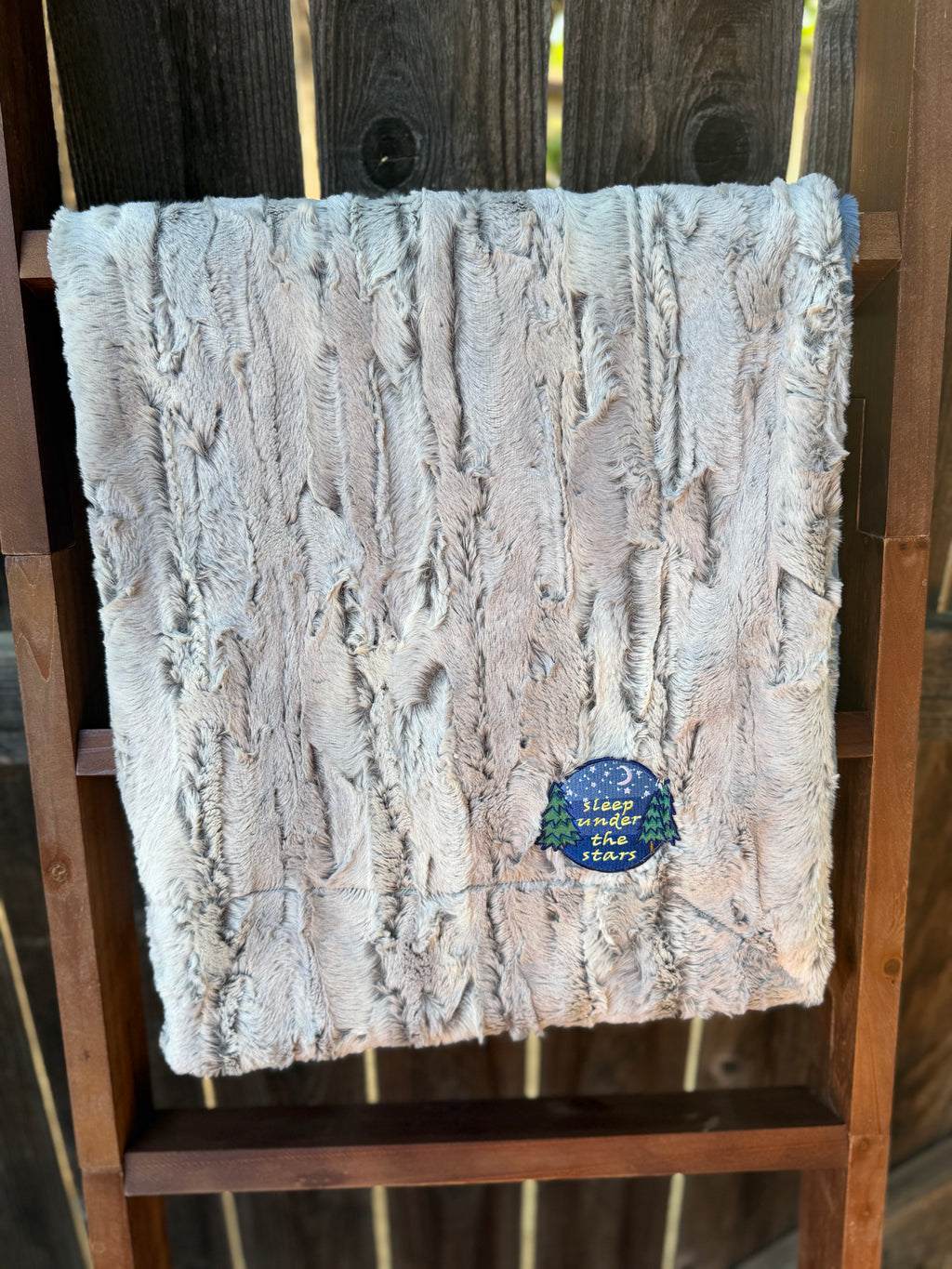 Silver Fox Dream Baby Blanket 🌙💙