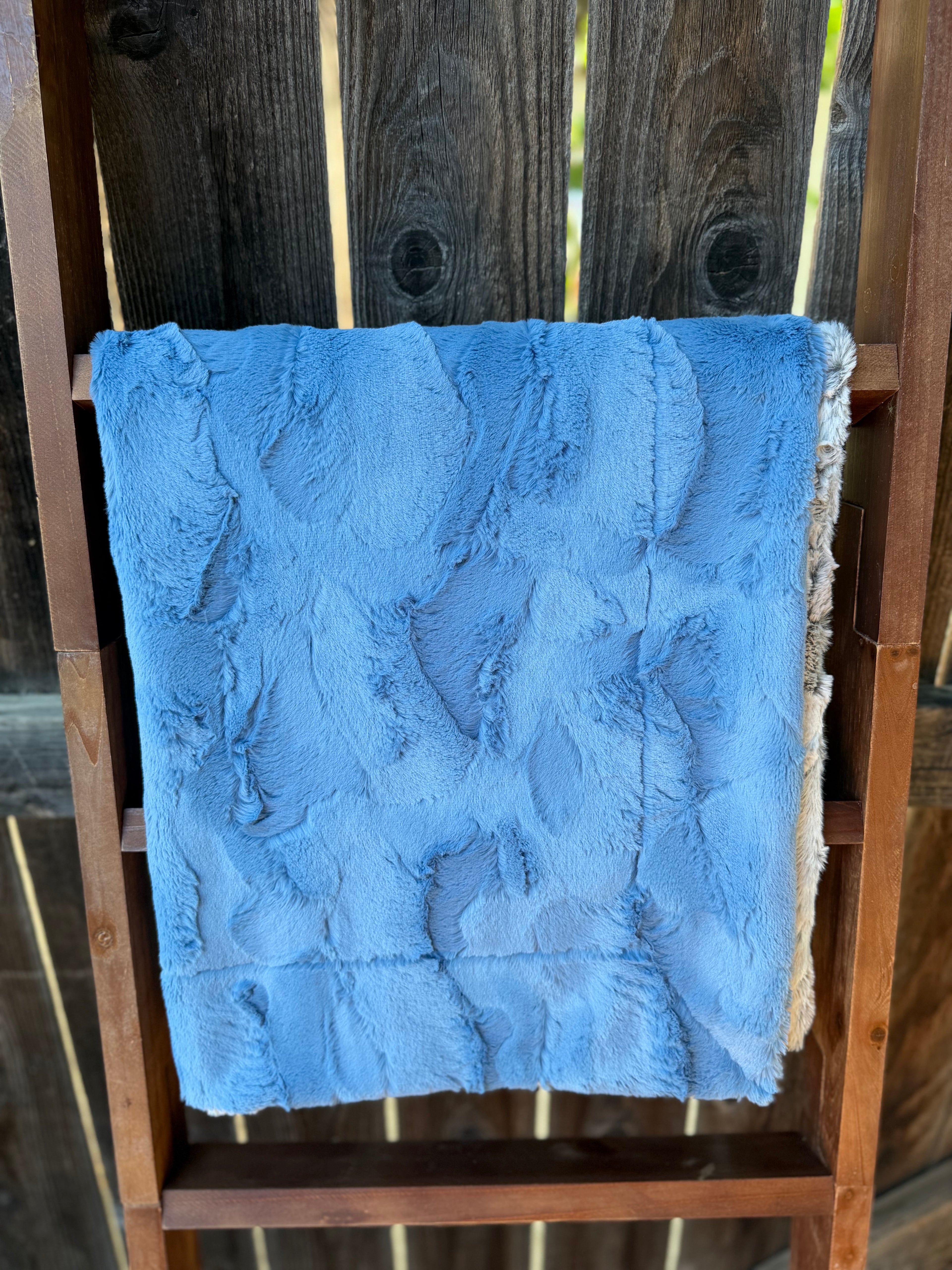 Silver Fox Dream Baby Blanket 🌙💙