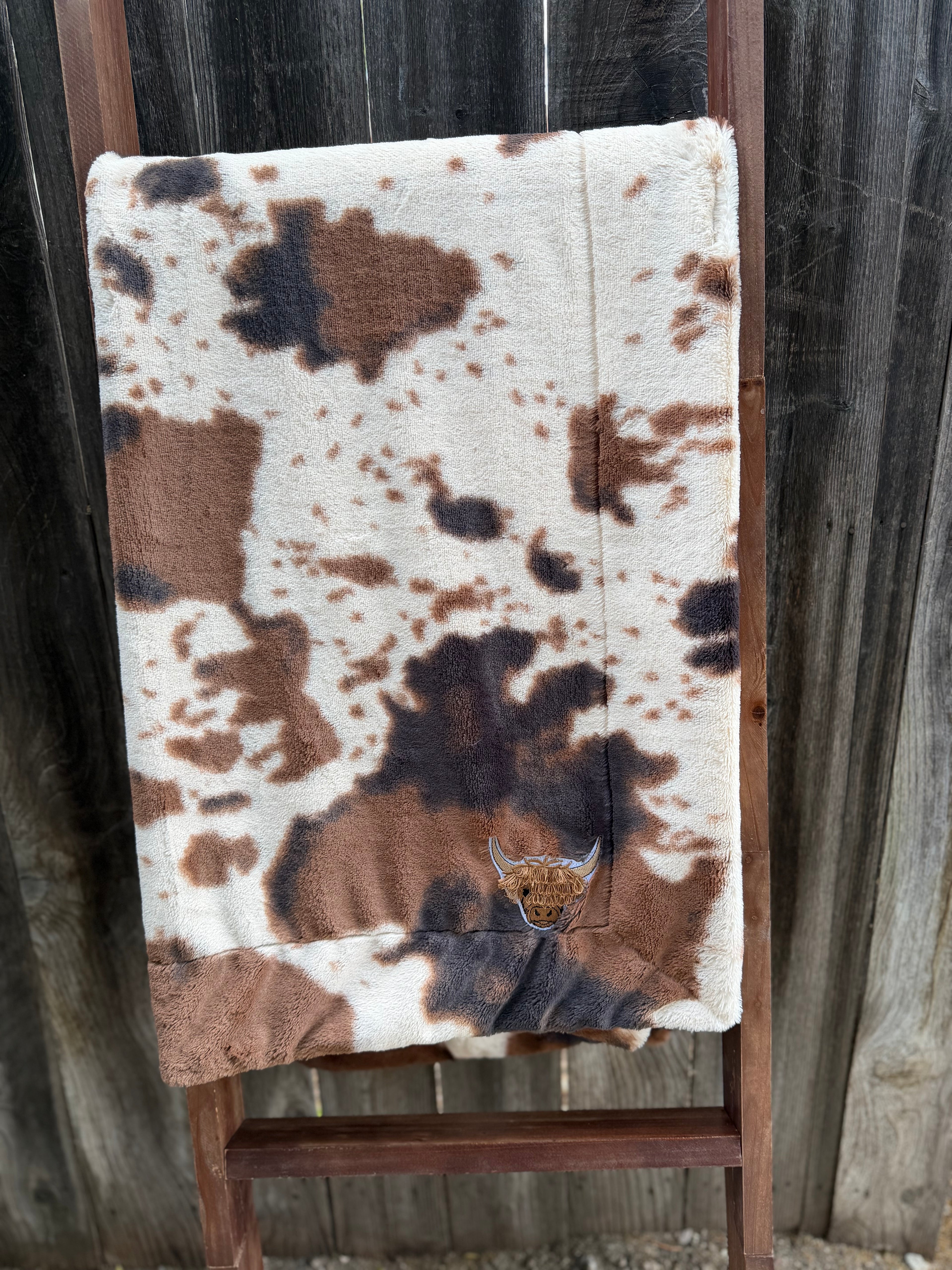 Highland Cow Kid/Lap Blanket 🤎🐂