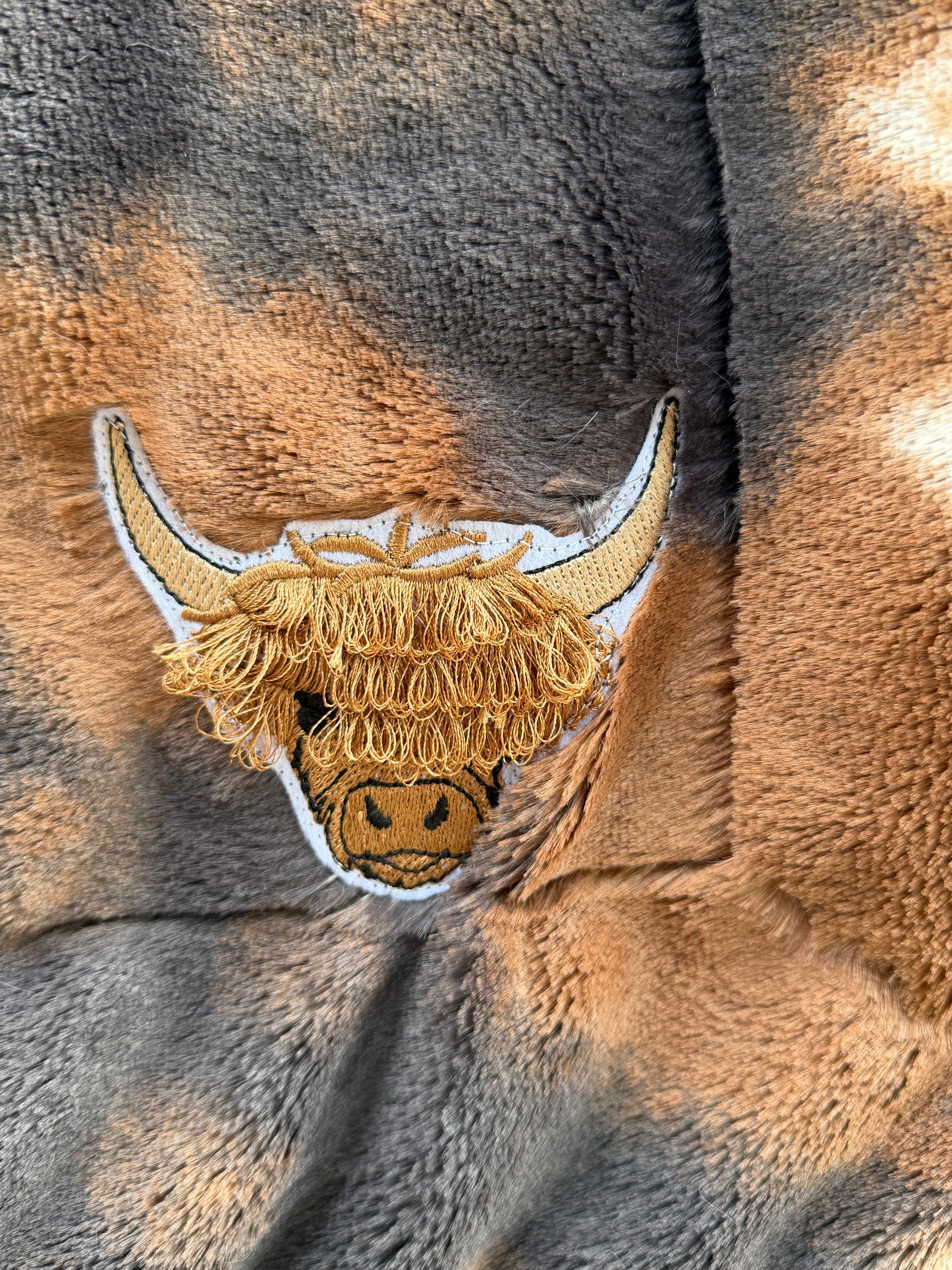 Highland Cow Kid/Lap Blanket 🤎🐂